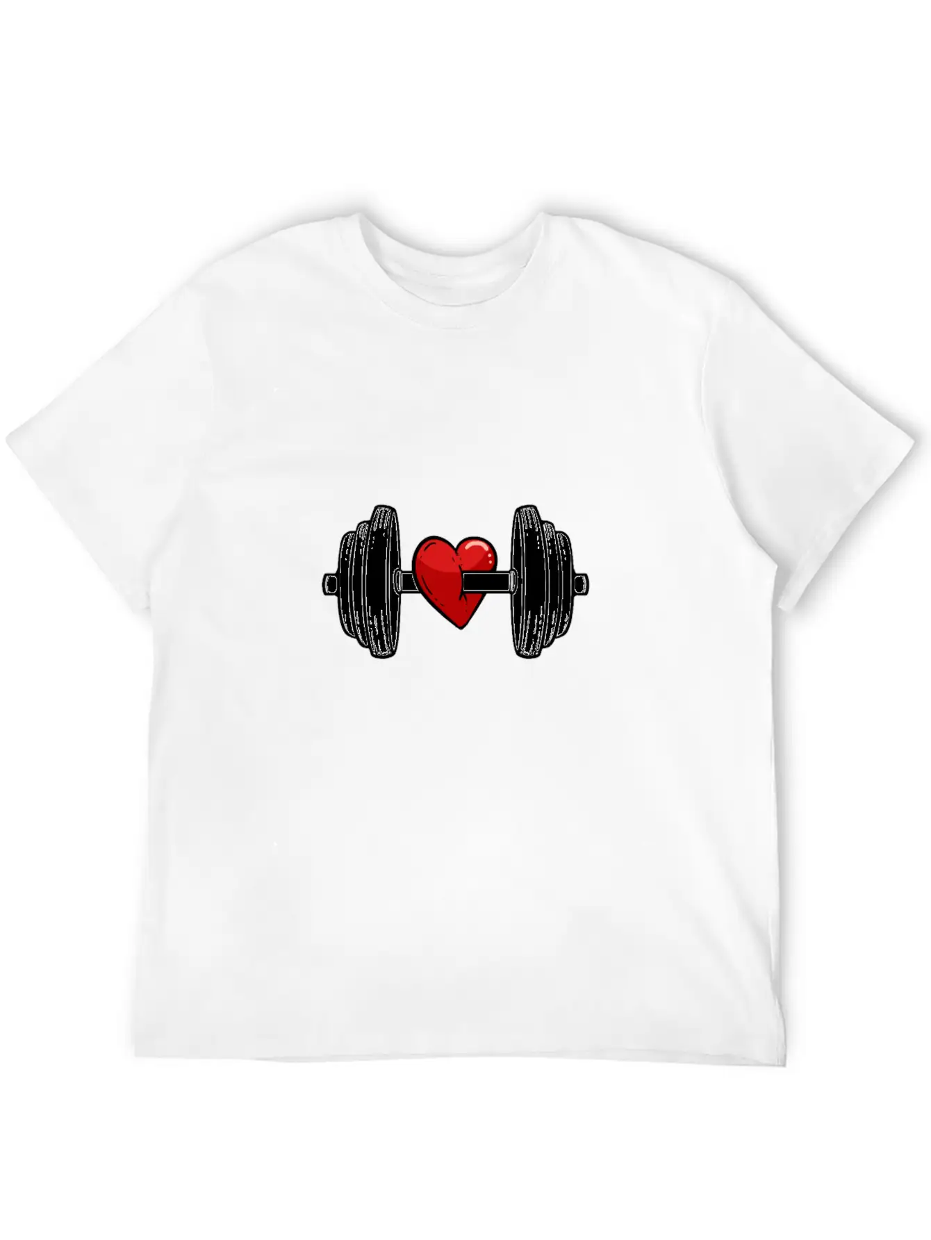Live Fitness Fit Bodybuilder Gift Unisex Short Sleeve Soft Cotton T-Shirt – Casual Everyday Wear