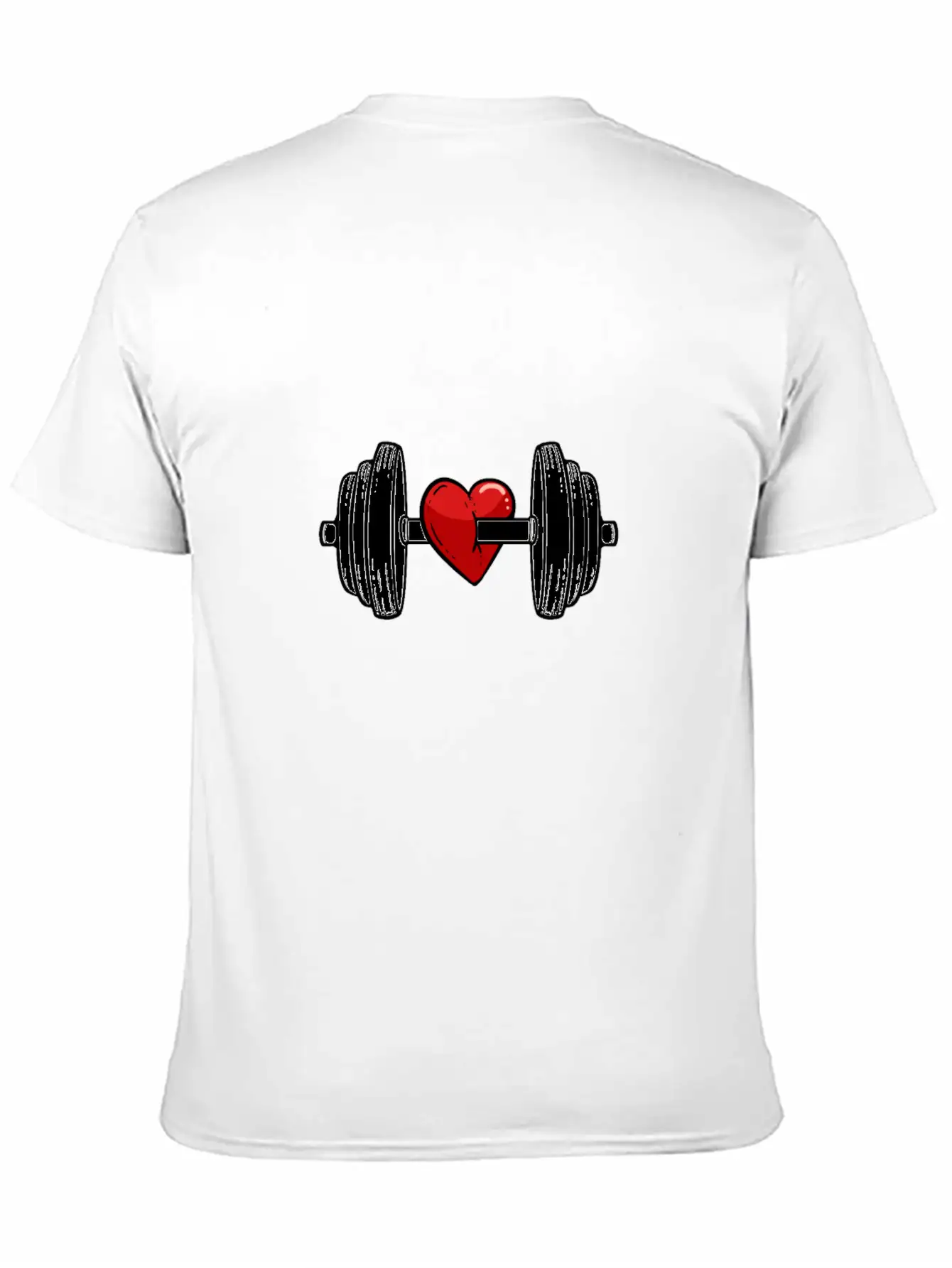 Live Fitness Fit Bodybuilder Gift Unisex Short Sleeve Soft Cotton T-Shirt – Casual Everyday Wear