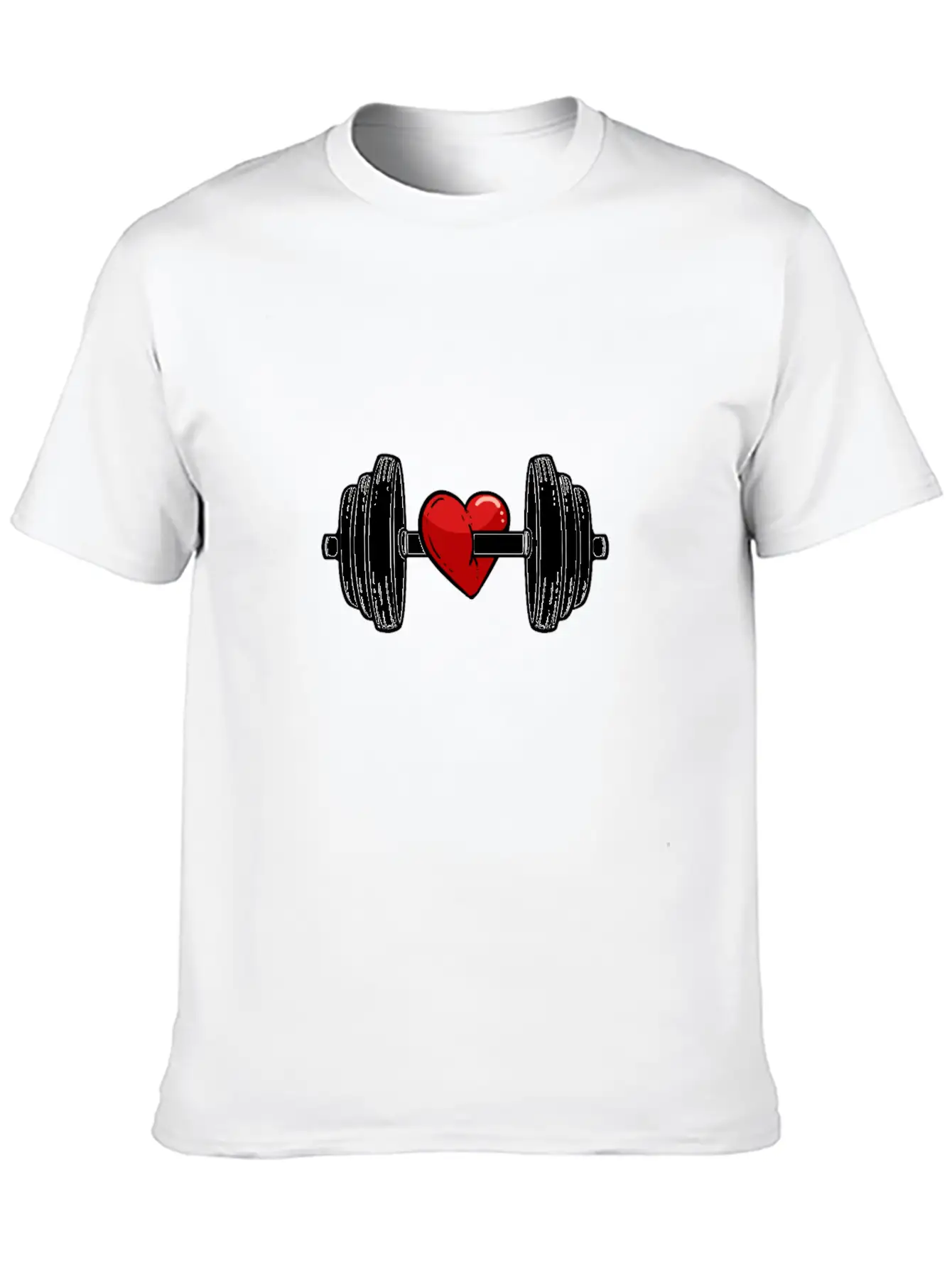 Live Fitness Fit Bodybuilder Gift Unisex Short Sleeve Soft Cotton T-Shirt – Casual Everyday Wear