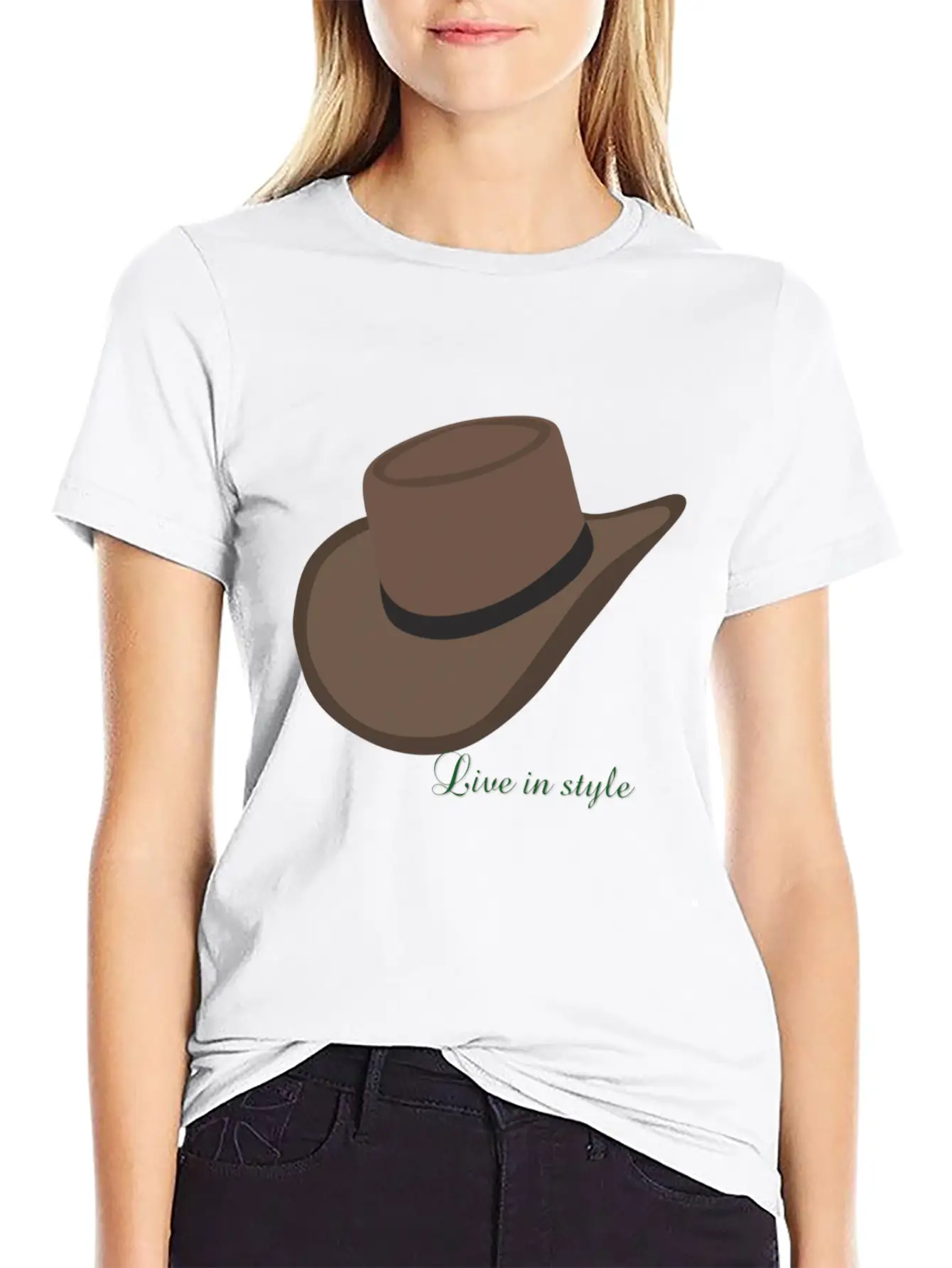 Live In Style Essential Unisex Summer Tee – Soft Cotton Casual Fit