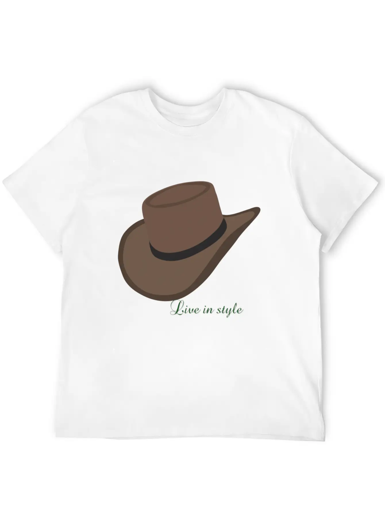 Live In Style Essential Unisex Summer Tee – Soft Cotton Casual Fit