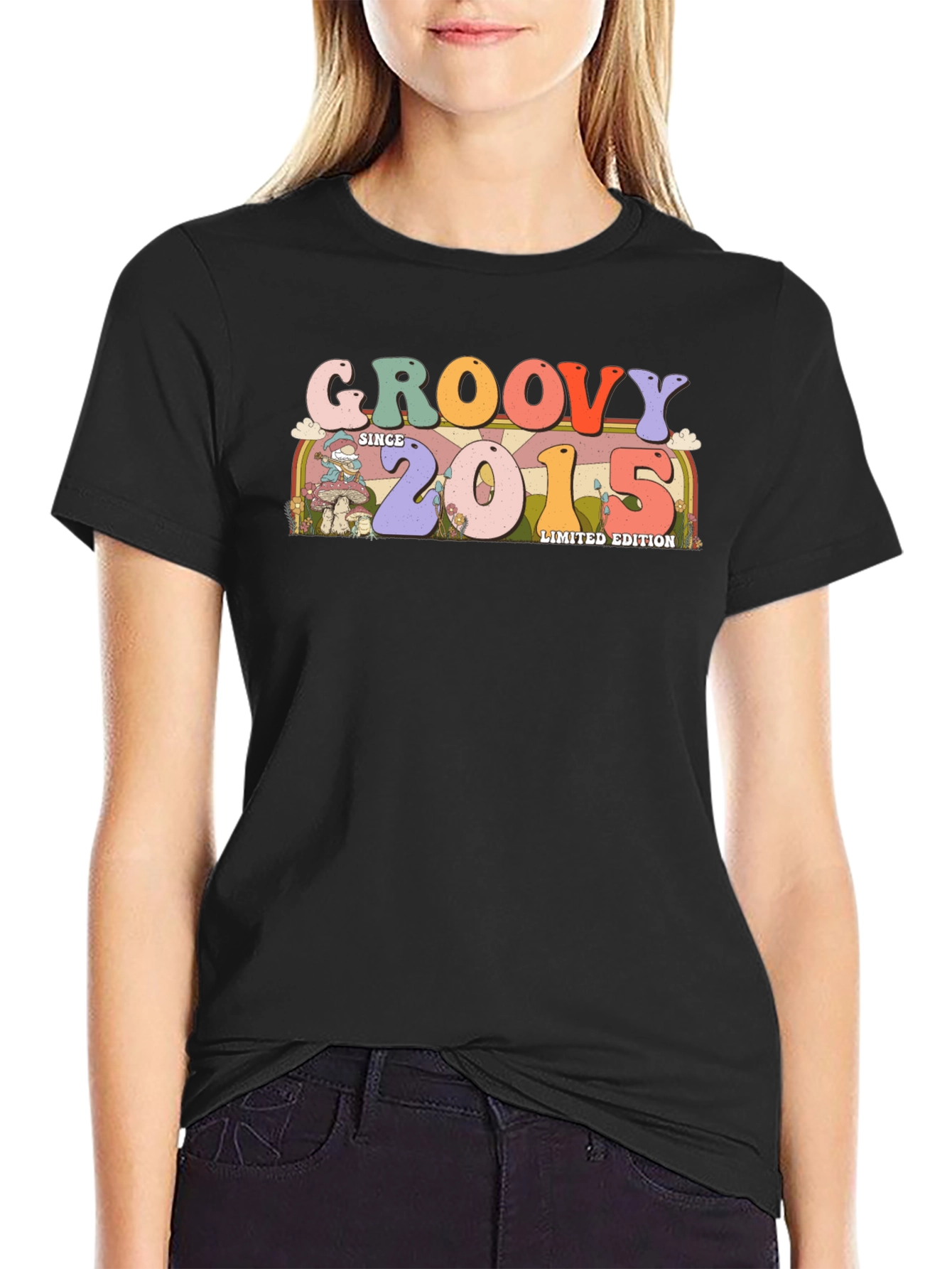 Groovy Since 2015 Limited Edition Black T-Shirt