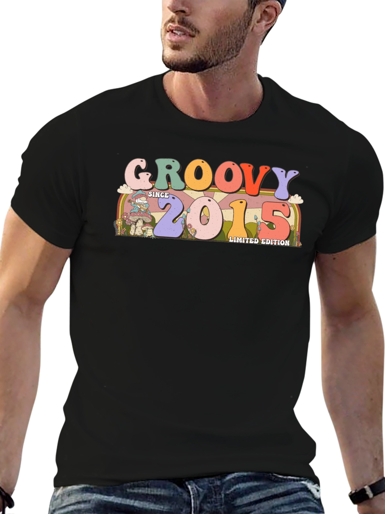 Groovy Since 2015 Limited Edition Black T-Shirt