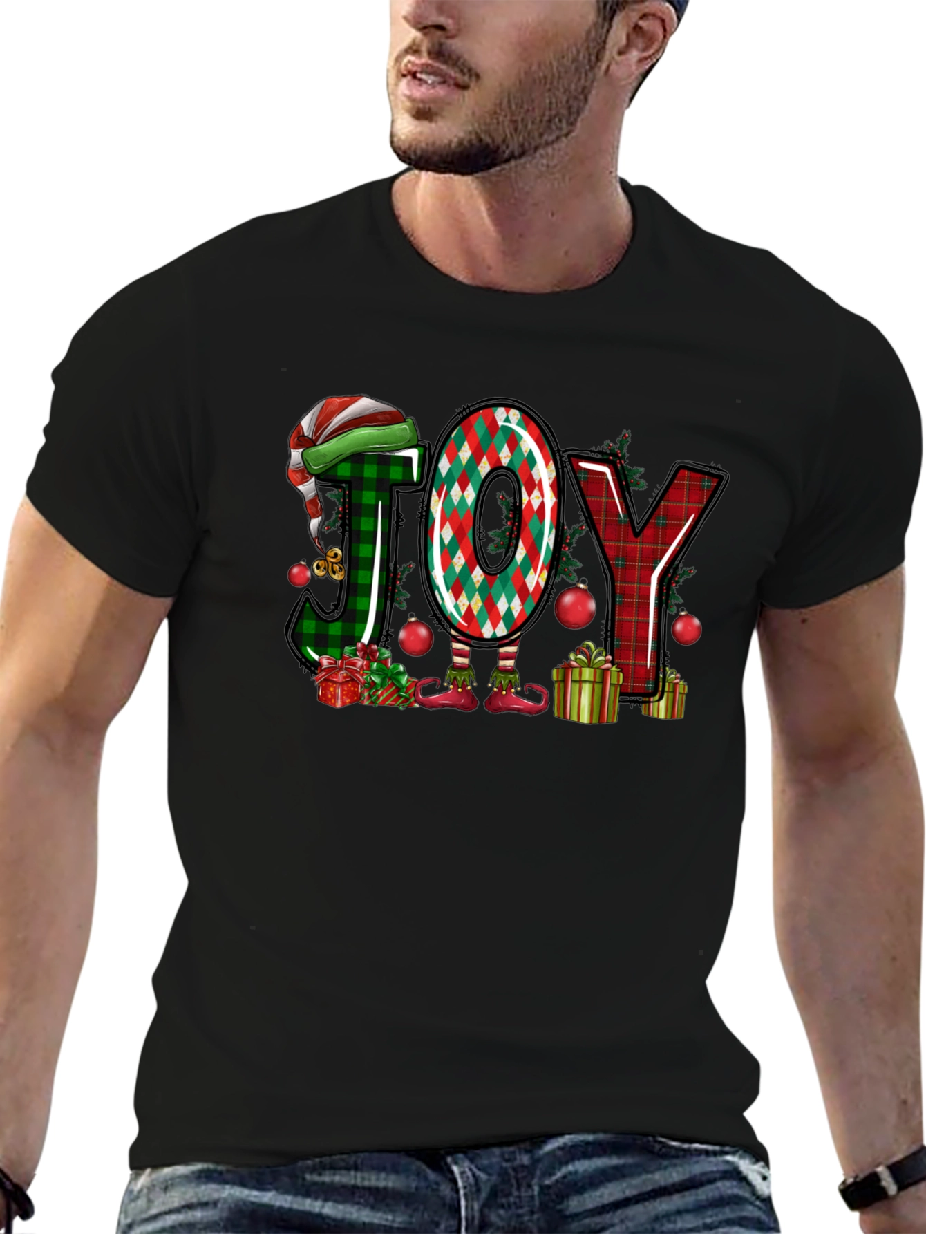 Festive Joy Christmas T-Shirt
