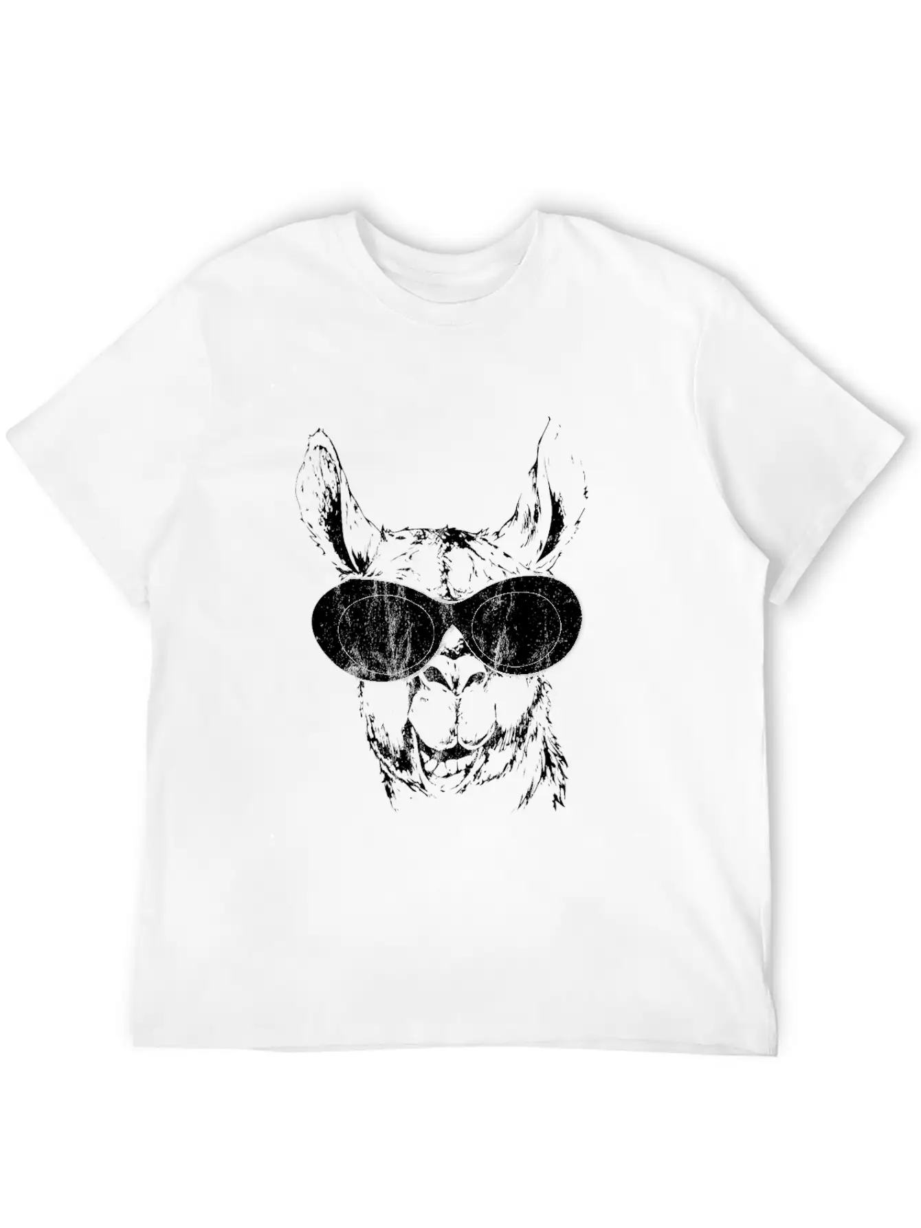 Llama Clout Goggles Llama Edm Hip Hop Rappers Essential Unisex Summer Tee – Soft Cotton Casual Fit