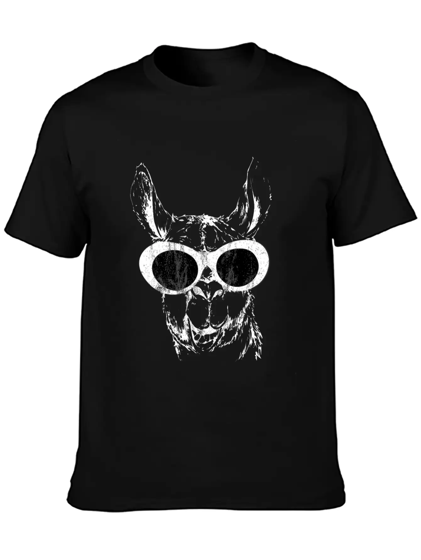Llama Clout Goggles Llama Edm Hip Hop Rappers Essential Unisex Summer Tee – Soft Cotton Casual Fit