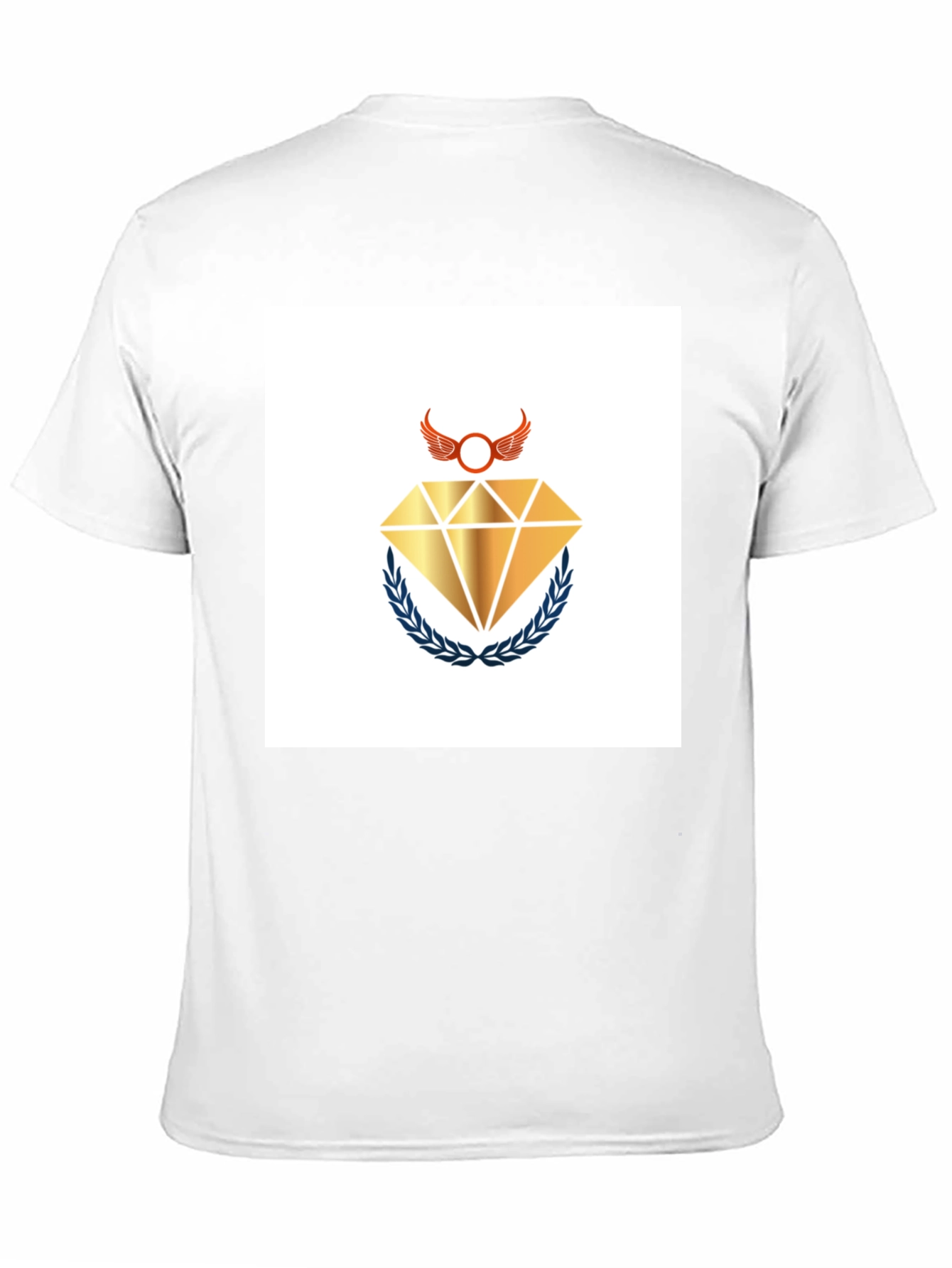 Diamond Wing Crest Black T-Shirt