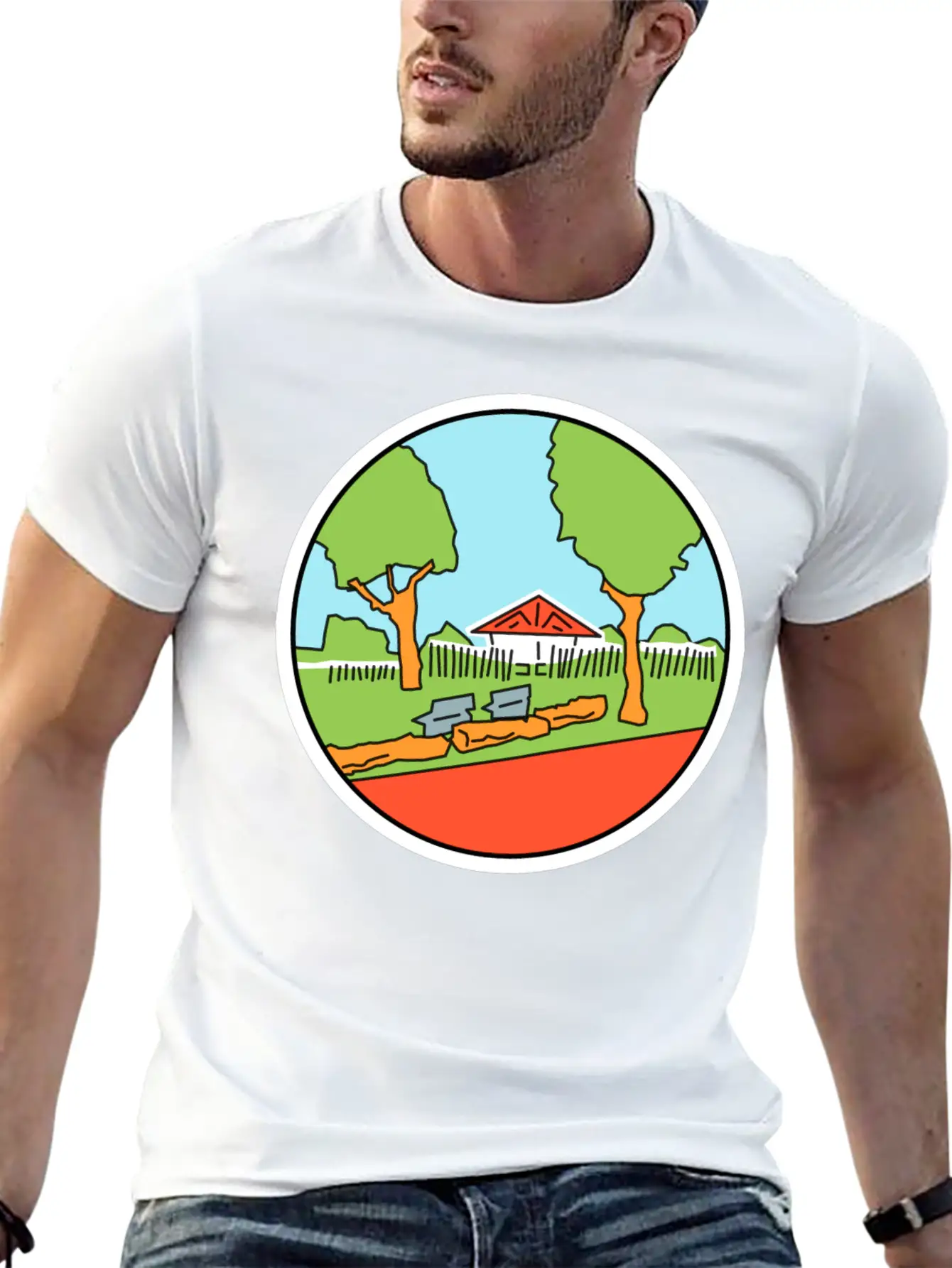 Location 01 Basic Graphic T-Shirt – Daily Comfort In Soft Cotton