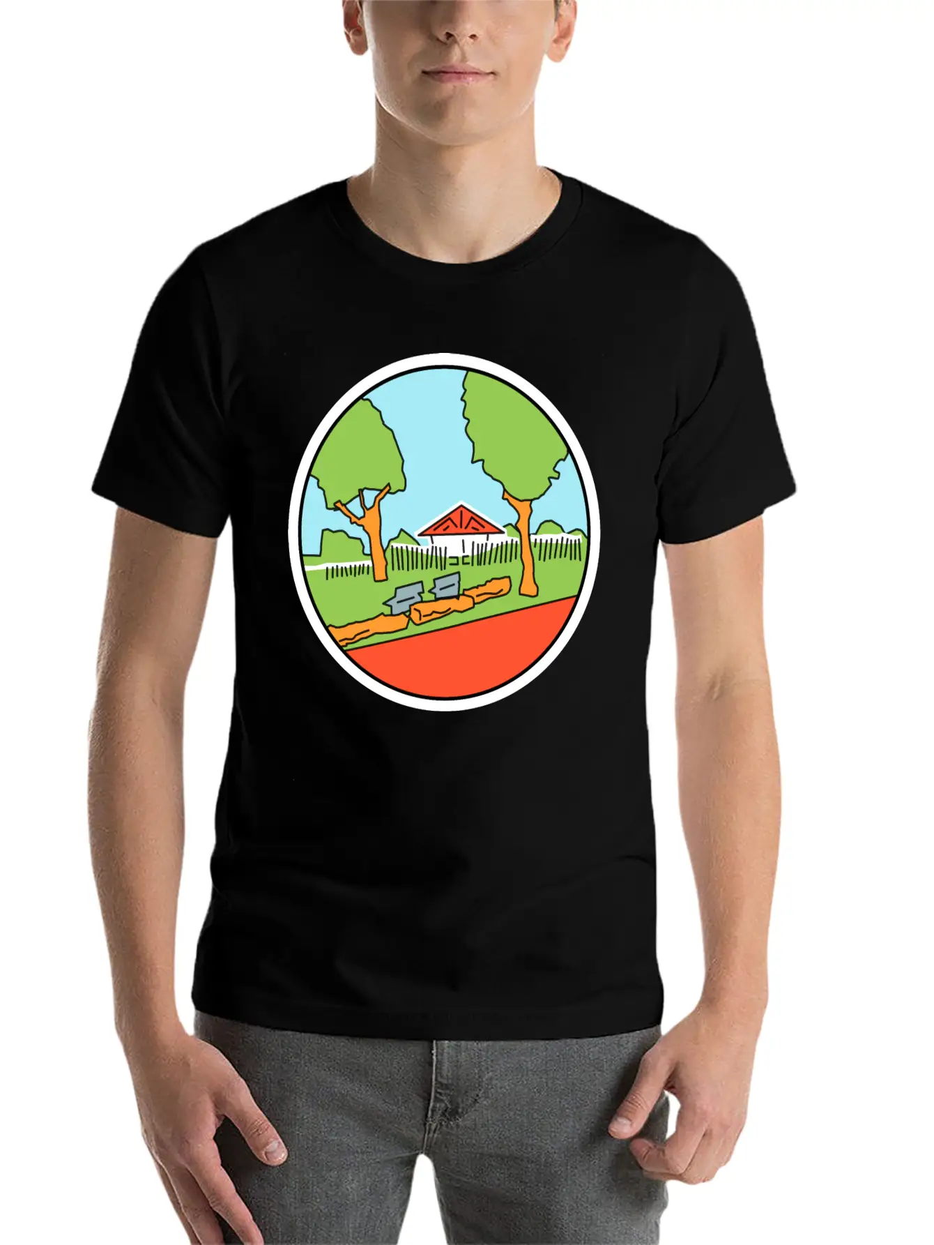 Location 01 Basic Graphic T-Shirt – Daily Comfort In Soft Cotton