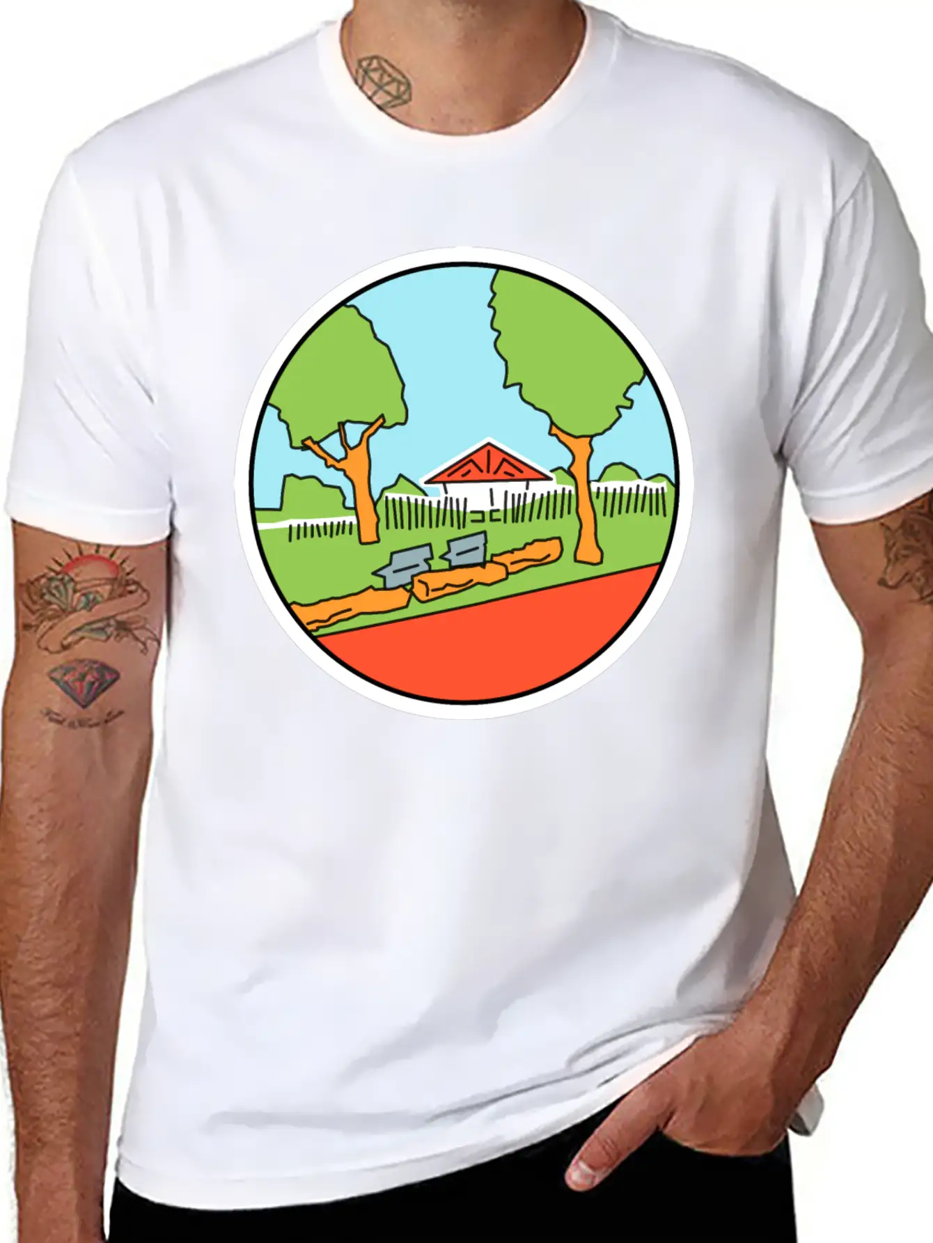 Location 01 Basic Graphic T-Shirt – Daily Comfort In Soft Cotton