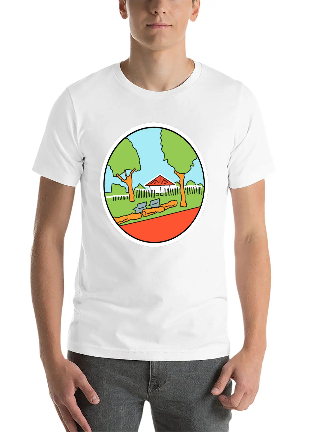 Location 01 Basic Graphic T-Shirt – Daily Comfort In Soft Cotton