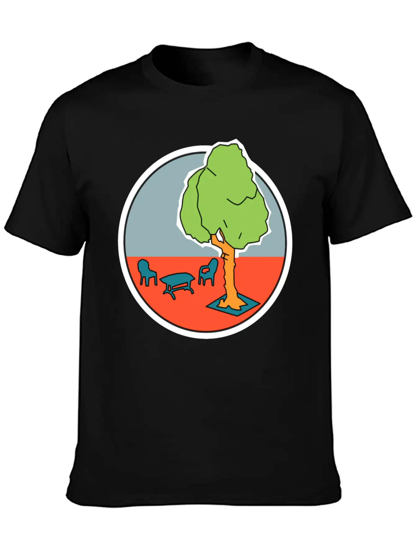 Location 02 Comfortable Minimalist Graphic Tee – Summer Style Essential