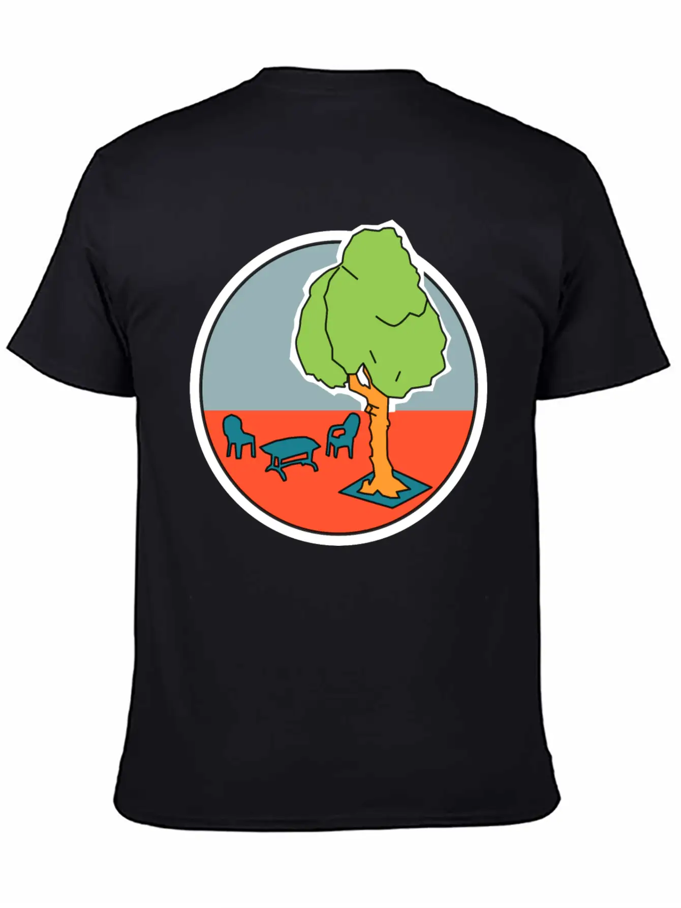 Location 02 Comfortable Minimalist Graphic Tee – Summer Style Essential