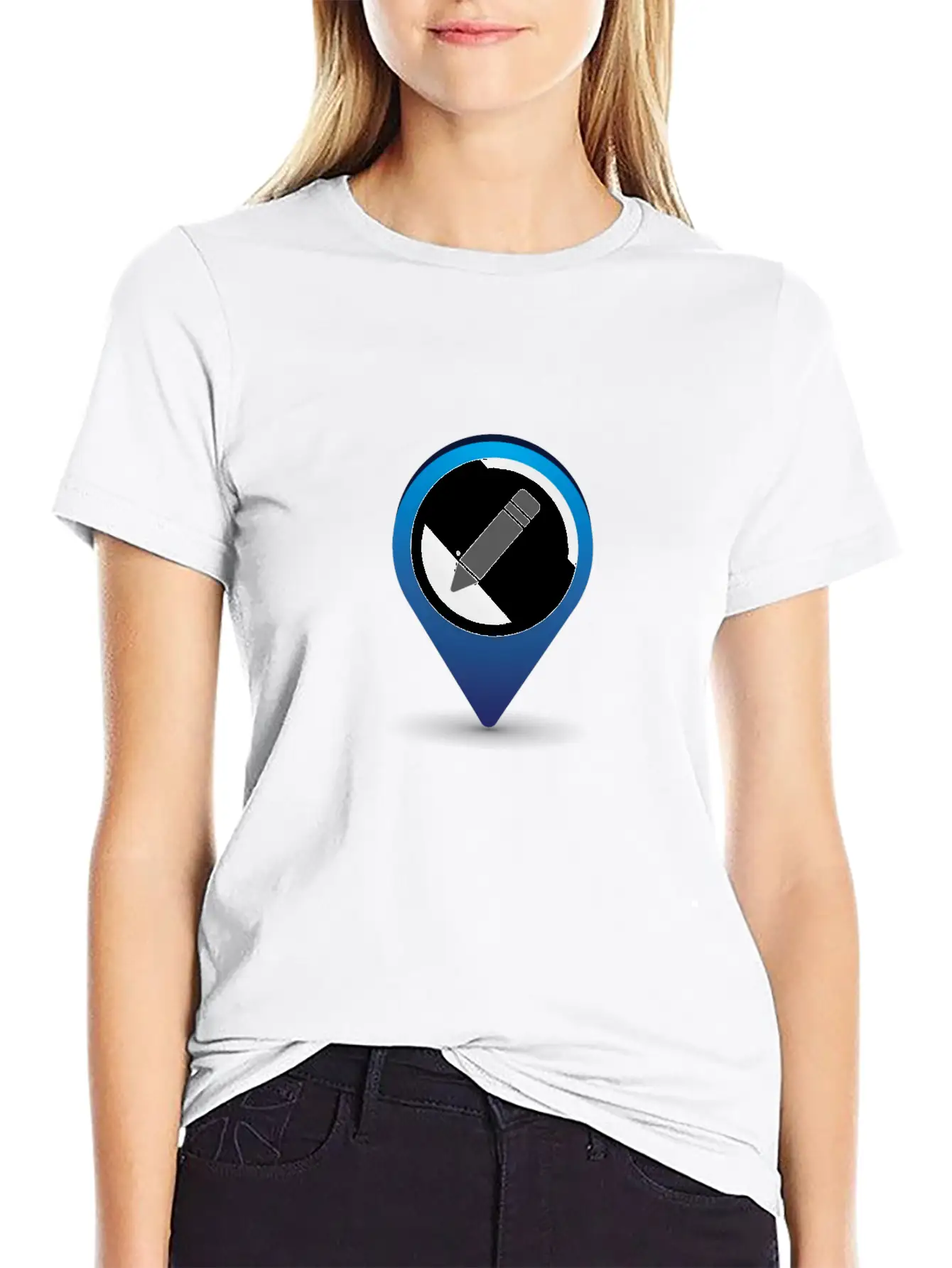 Location Pencil Stylish Everyday T-Shirt – Unisex Basic Cotton Tee