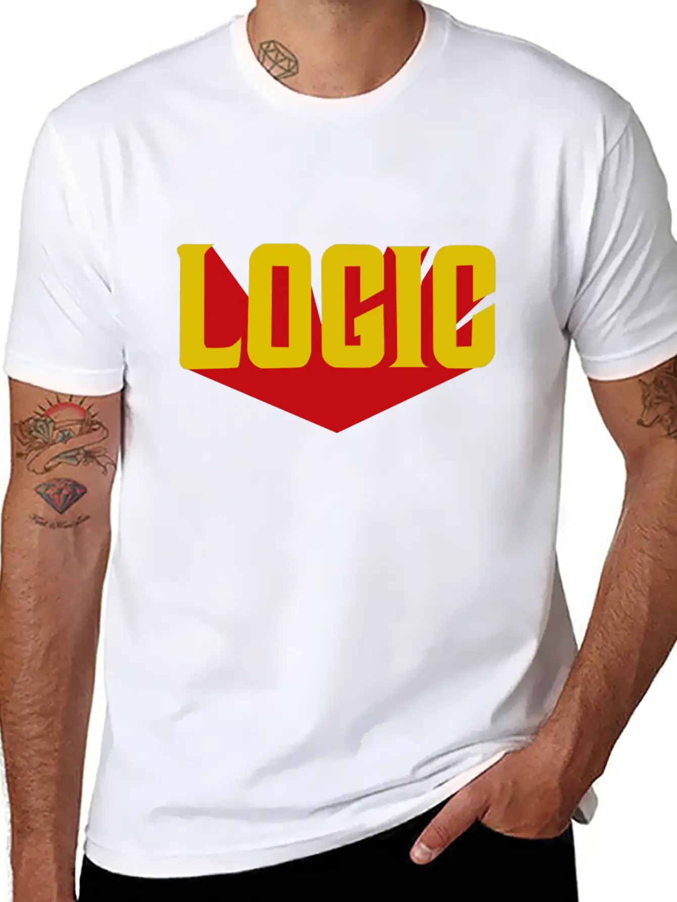 Logic Stylish Everyday T-Shirt – Unisex Basic Cotton Tee
