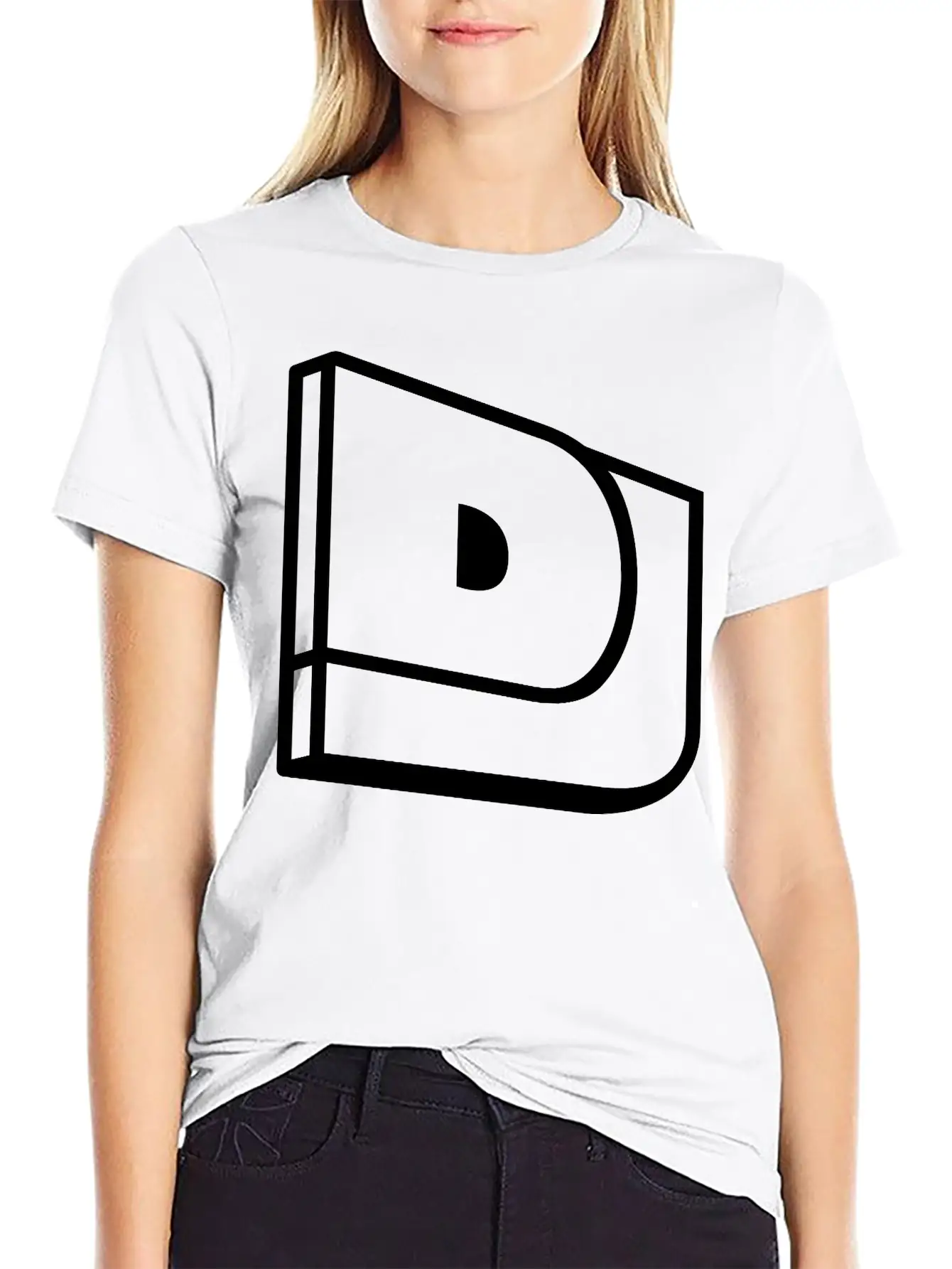 Logo DJ Cool Stylish Everyday T-Shirt – Unisex Basic Cotton Tee