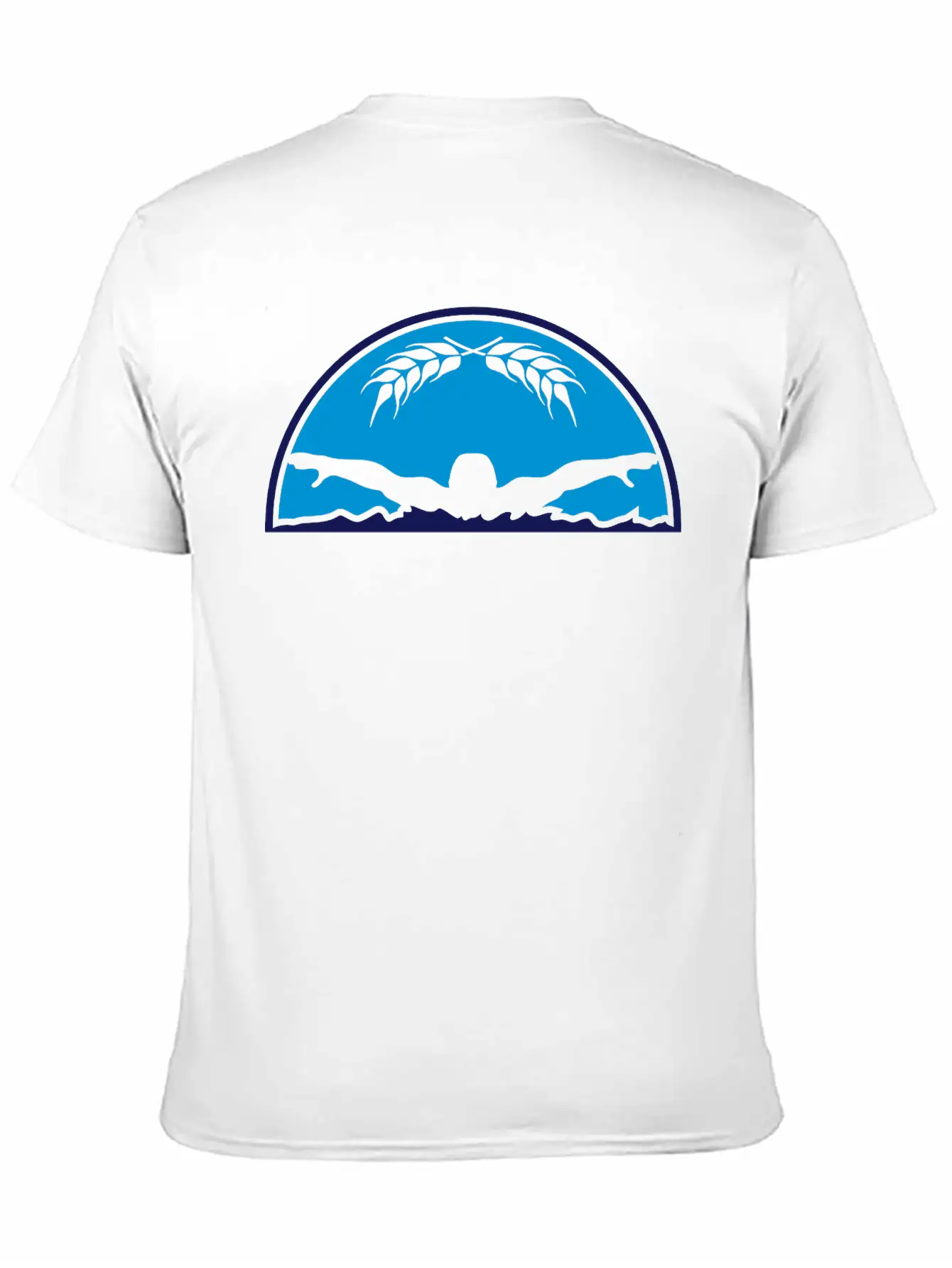 Logo Semicircle Coat Of Arms Competition Swim Swim Essential Unisex Summer Tee – Soft Cotton Casual Fit