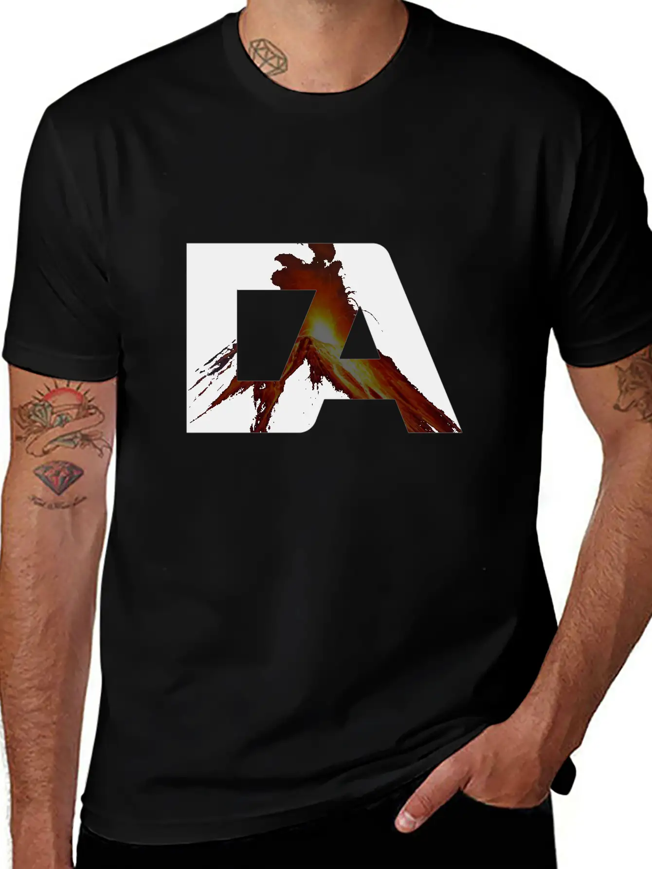 Logo - Volcano Timeless Short Sleeve Tee – Comfy And Minimalist Design