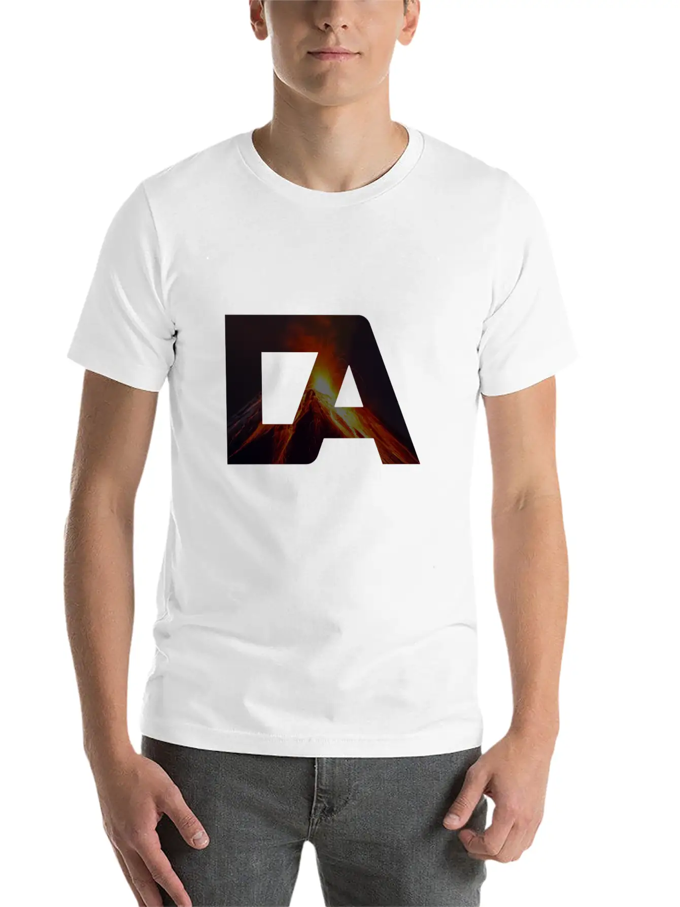 Logo - Volcano Timeless Short Sleeve Tee – Comfy And Minimalist Design