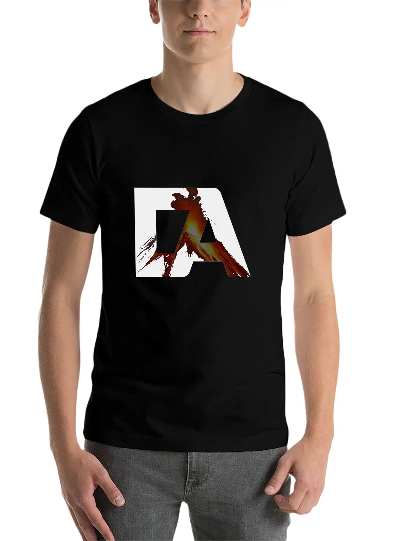 Logo - Volcano Timeless Short Sleeve Tee – Comfy And Minimalist Design