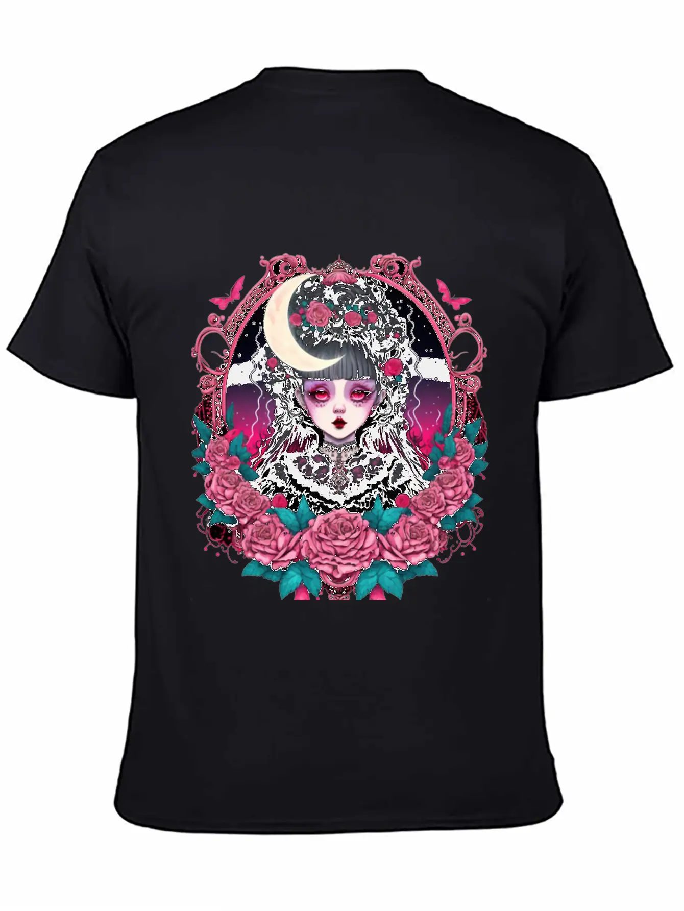 Lookism Victorian Gothic Landy Stylish Everyday T-Shirt – Unisex Basic Cotton Tee