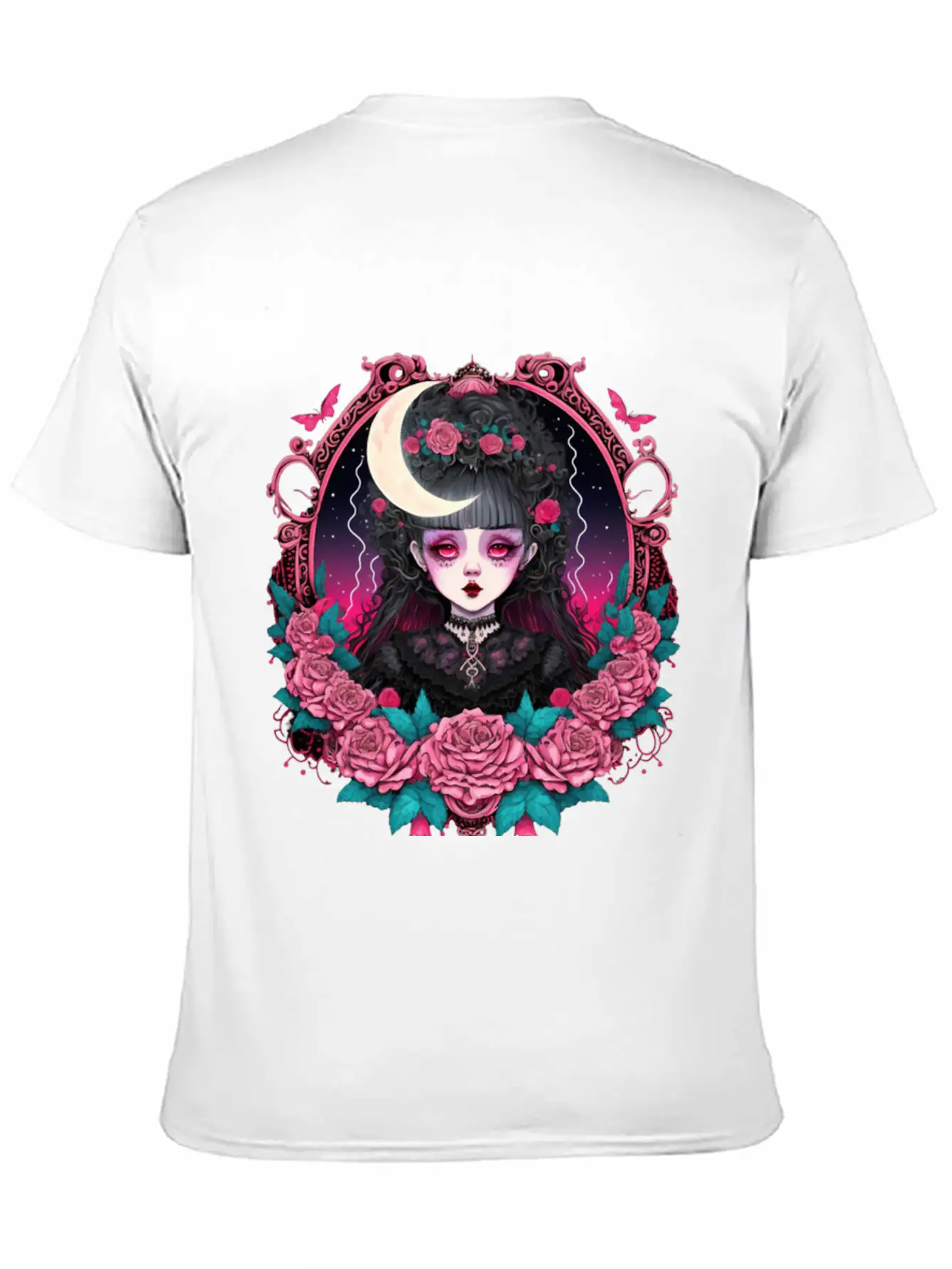 Lookism Victorian Gothic Landy Stylish Everyday T-Shirt – Unisex Basic Cotton Tee