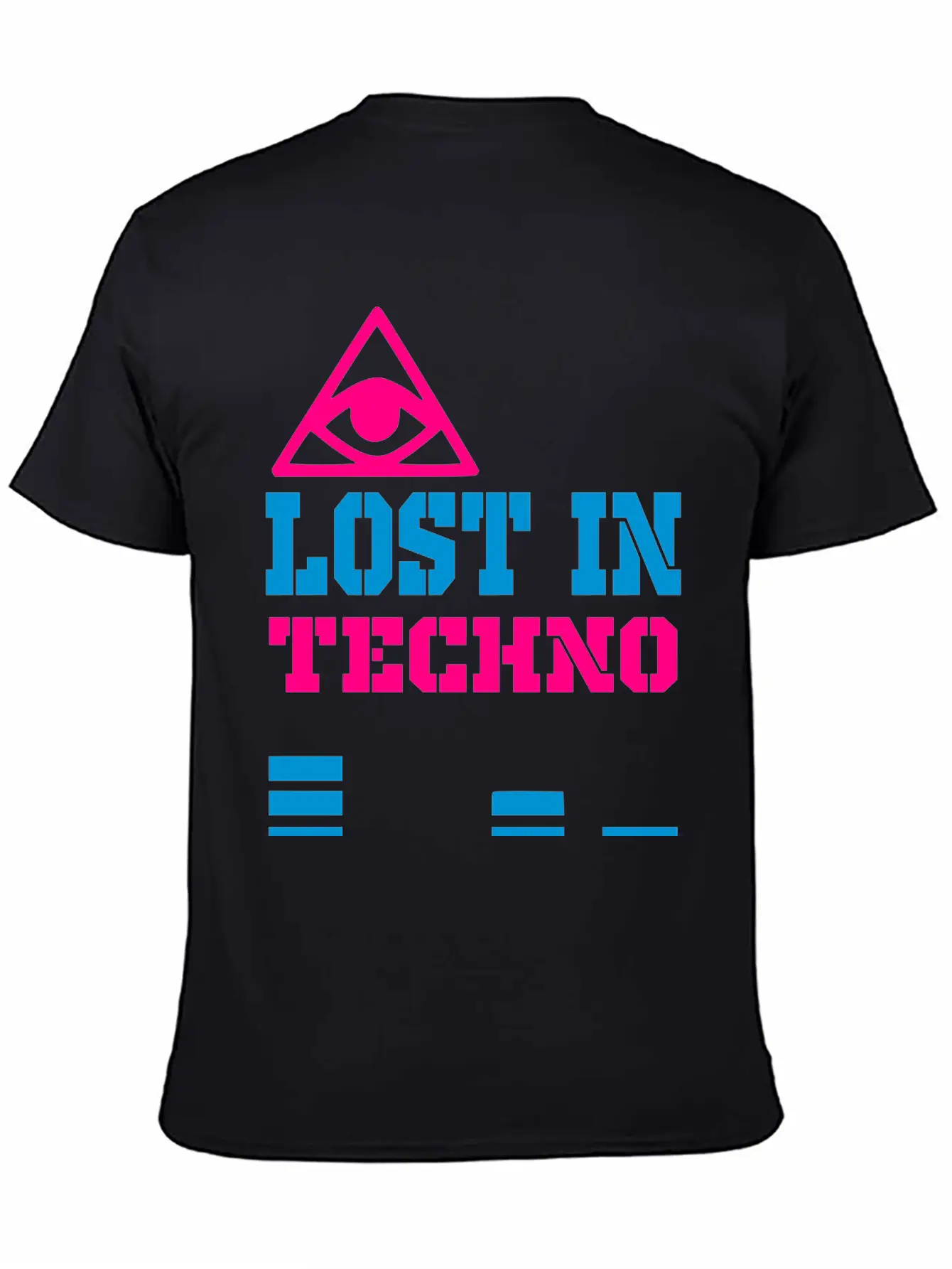 Lost In Techno Essential Unisex Summer Tee – Soft Cotton Casual Fit