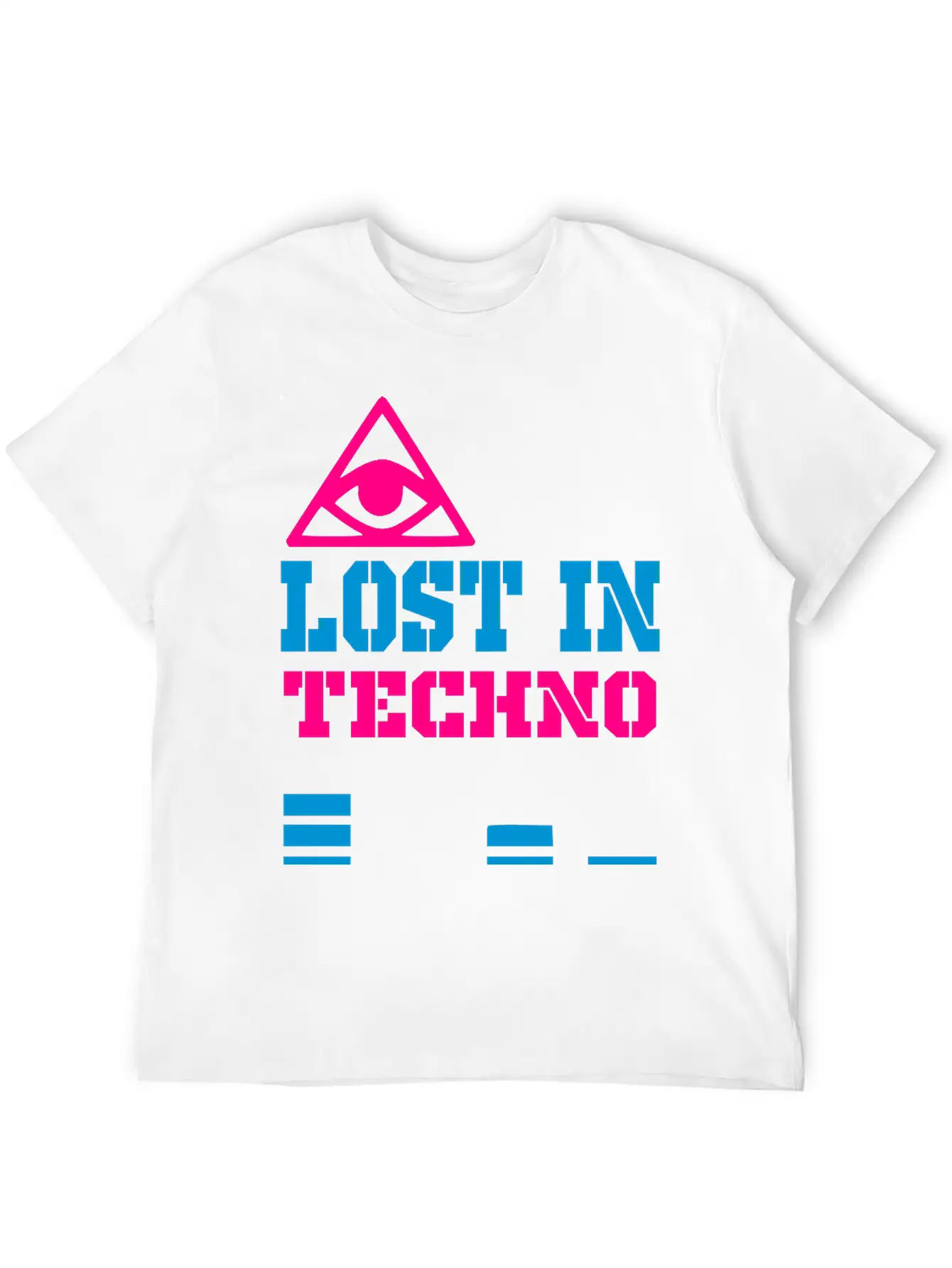 Lost In Techno Essential Unisex Summer Tee – Soft Cotton Casual Fit