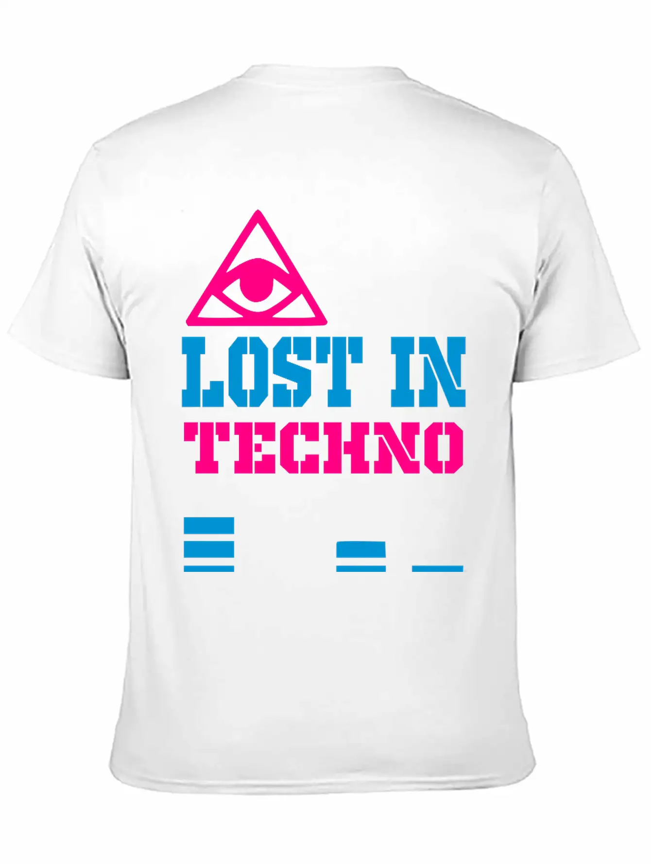 Lost In Techno Essential Unisex Summer Tee – Soft Cotton Casual Fit