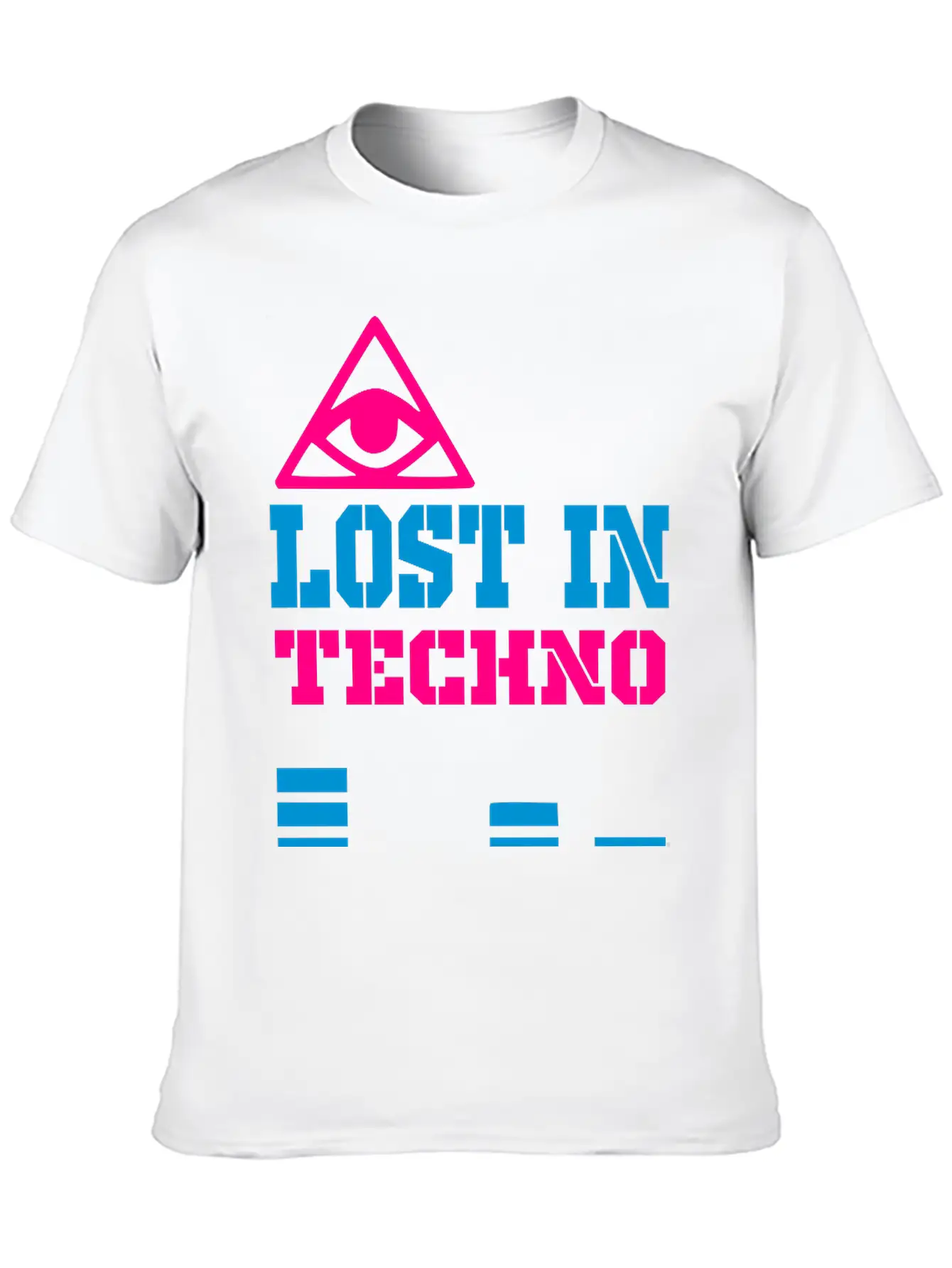 Lost In Techno Essential Unisex Summer Tee – Soft Cotton Casual Fit
