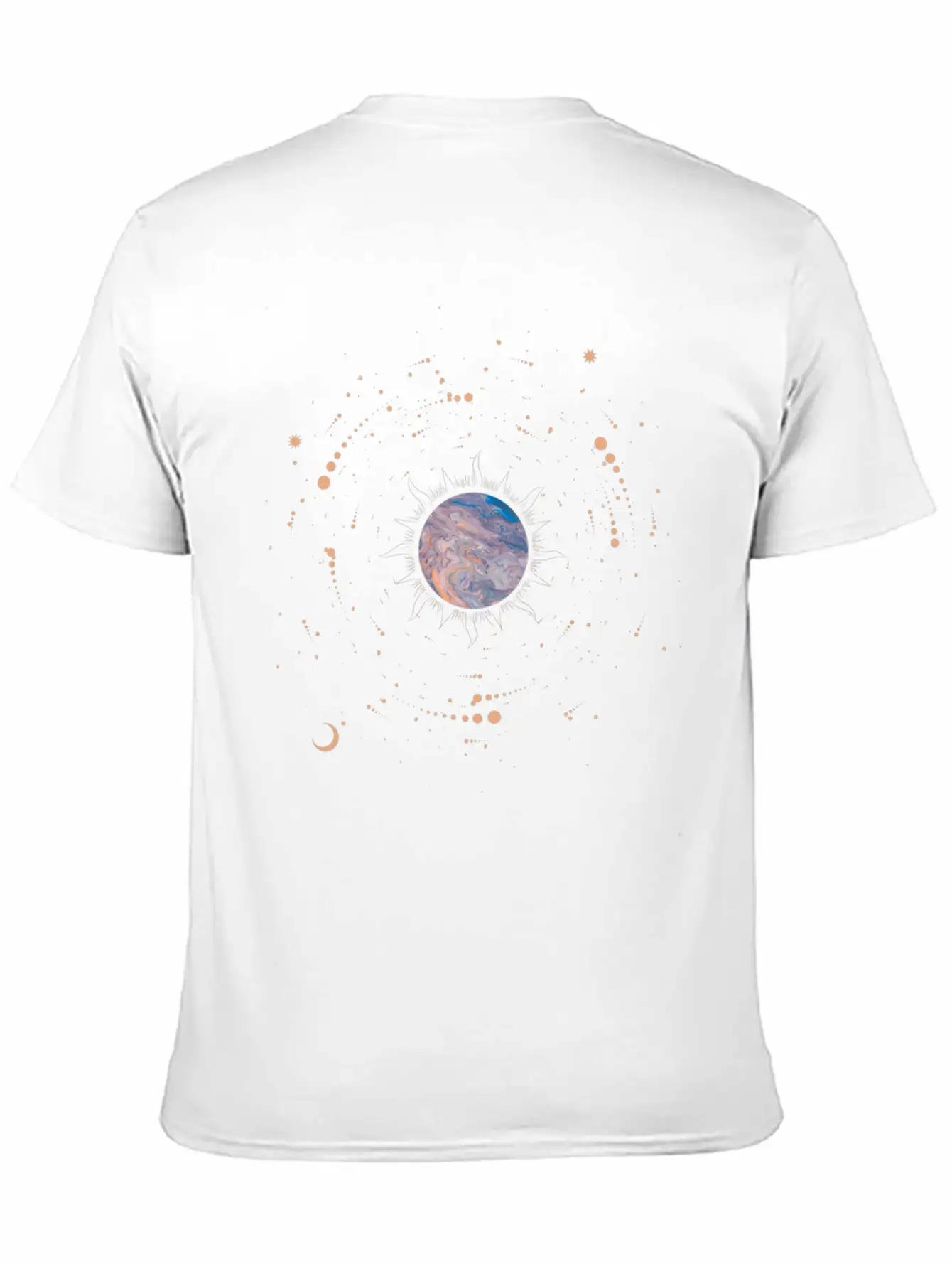 Lost In The Stars Design Stylish Everyday T-Shirt – Unisex Basic Cotton Tee