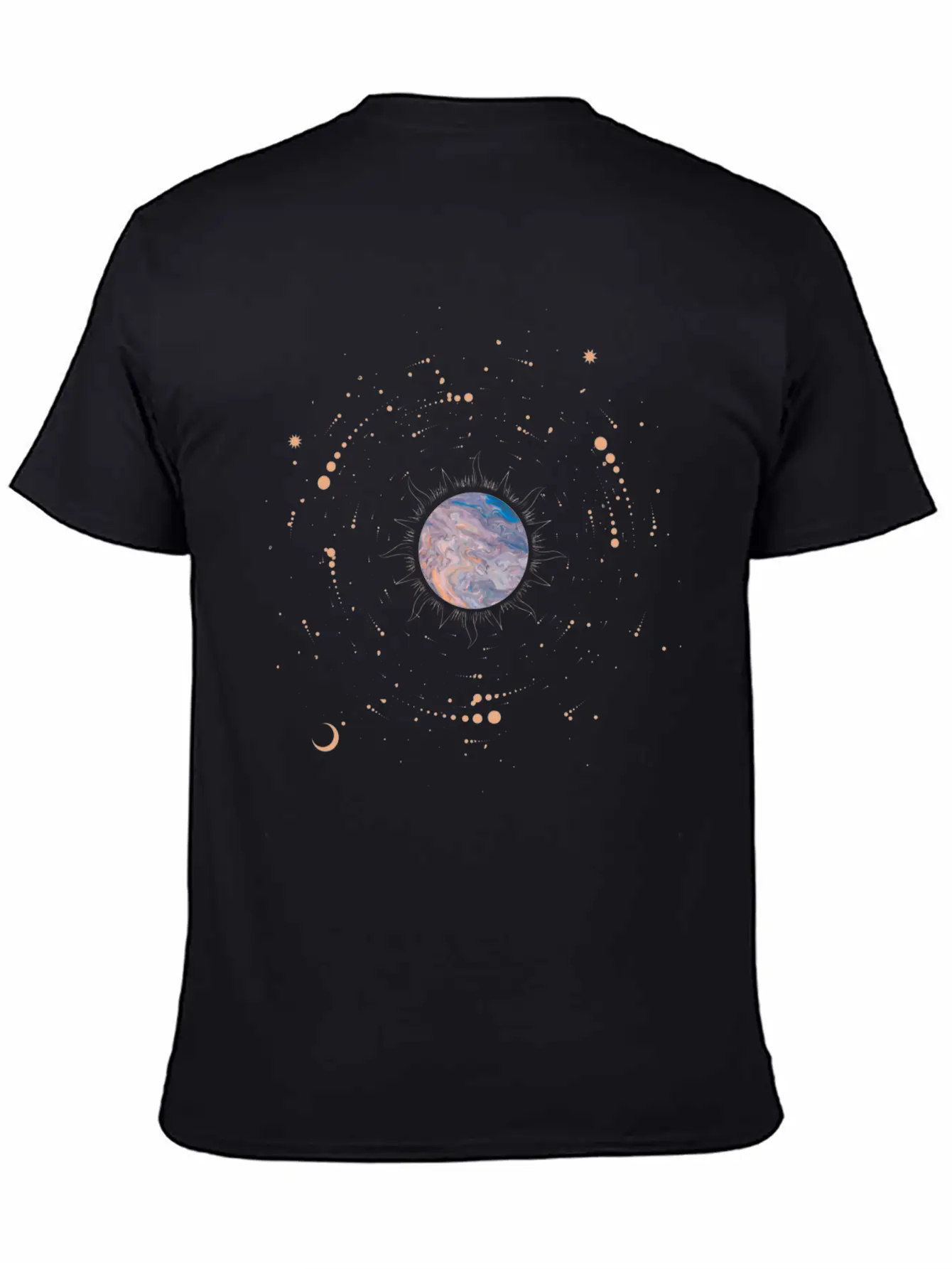 Lost In The Stars Design Stylish Everyday T-Shirt – Unisex Basic Cotton Tee