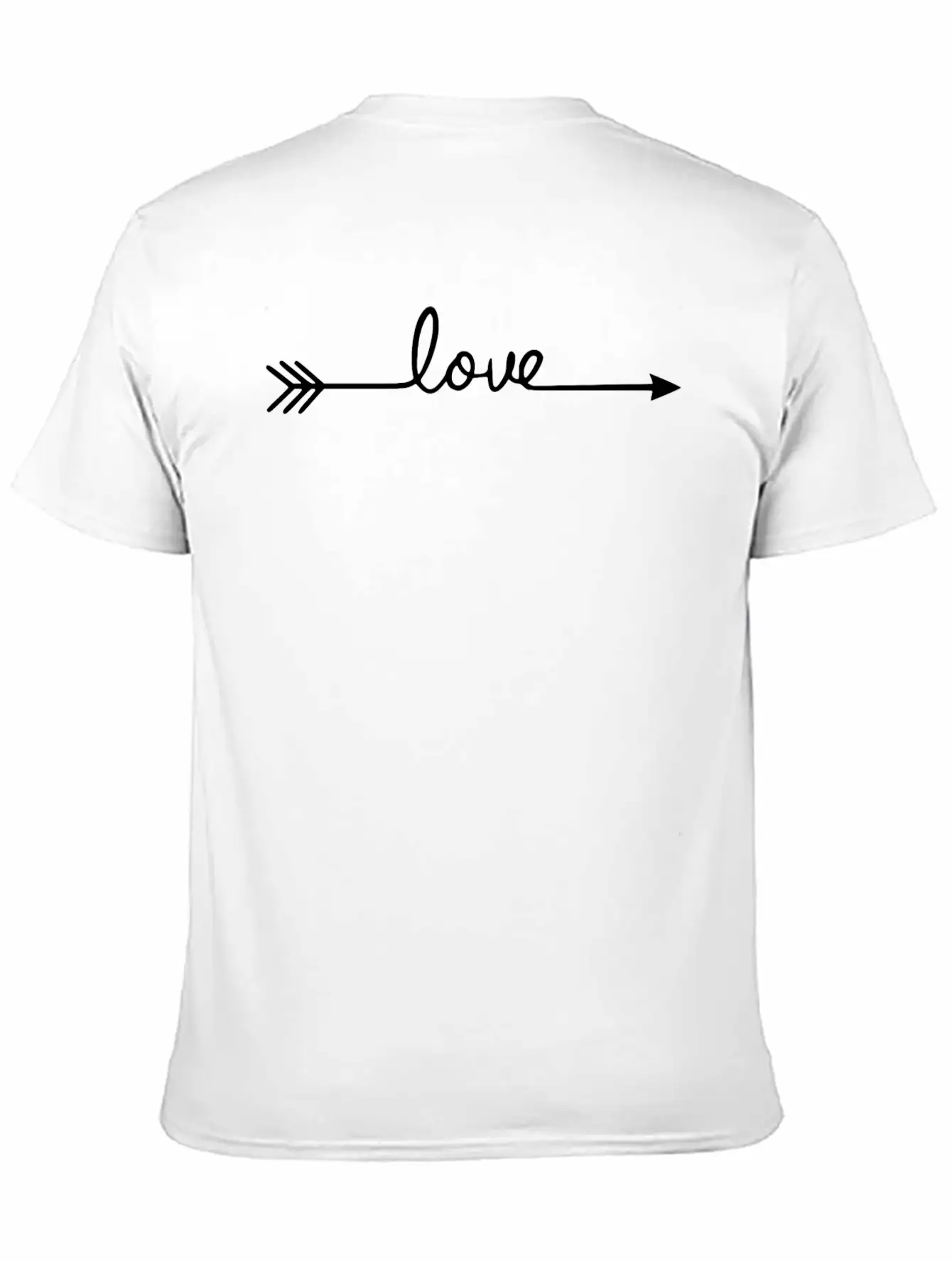 Love Arrow Comfortable Minimalist Graphic Tee – Summer Style Essential