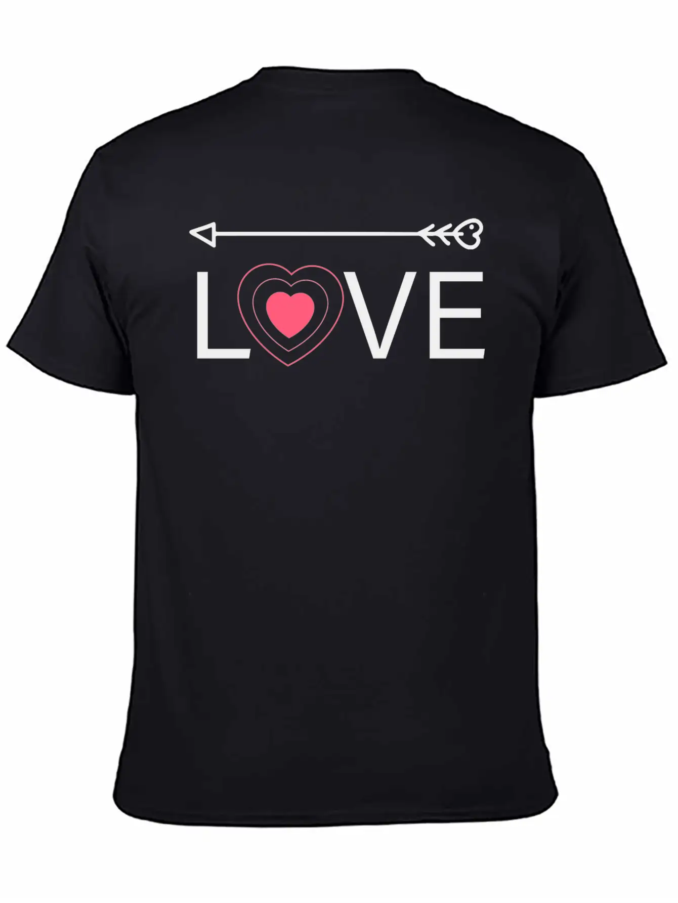 Love - Arrow Pointing Right Unisex Casual T-Shirt – Clean Design For Daily Comfort