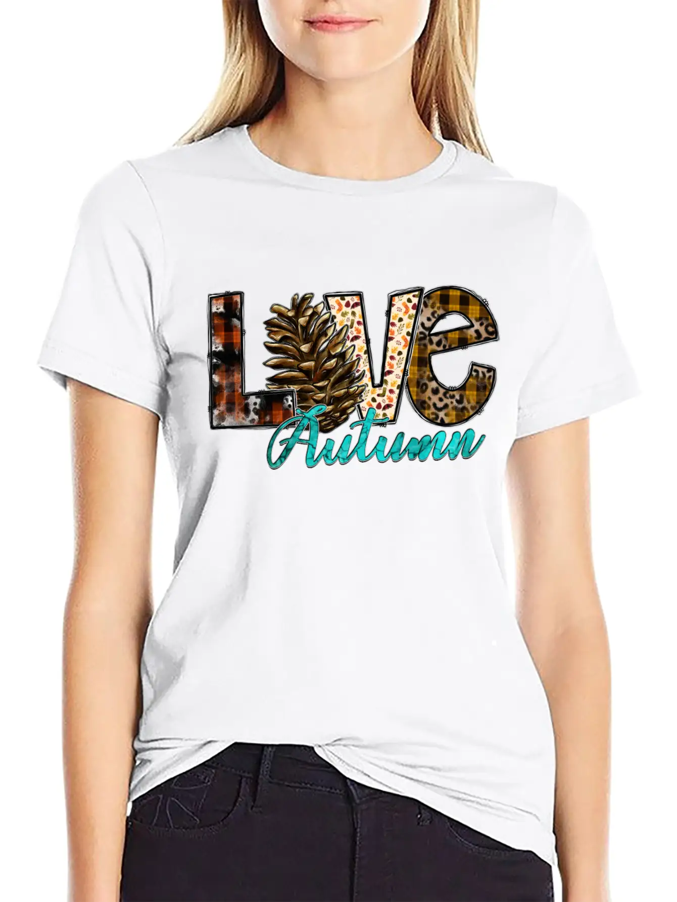Love Autumn Essential Unisex Summer Tee – Soft Cotton Casual Fit