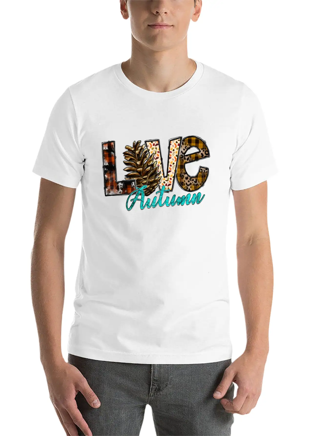 Love Autumn Essential Unisex Summer Tee – Soft Cotton Casual Fit
