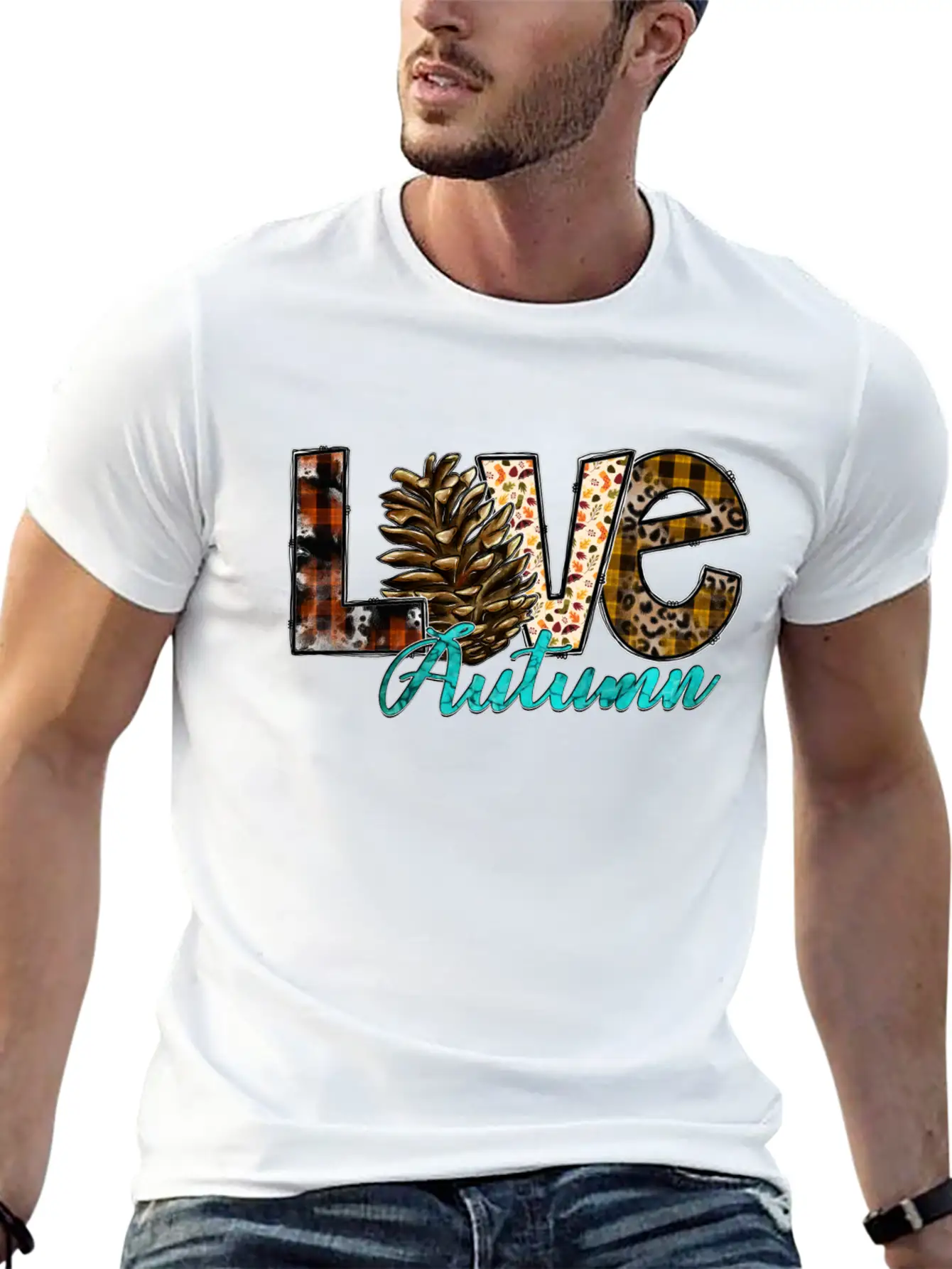Love Autumn Essential Unisex Summer Tee – Soft Cotton Casual Fit