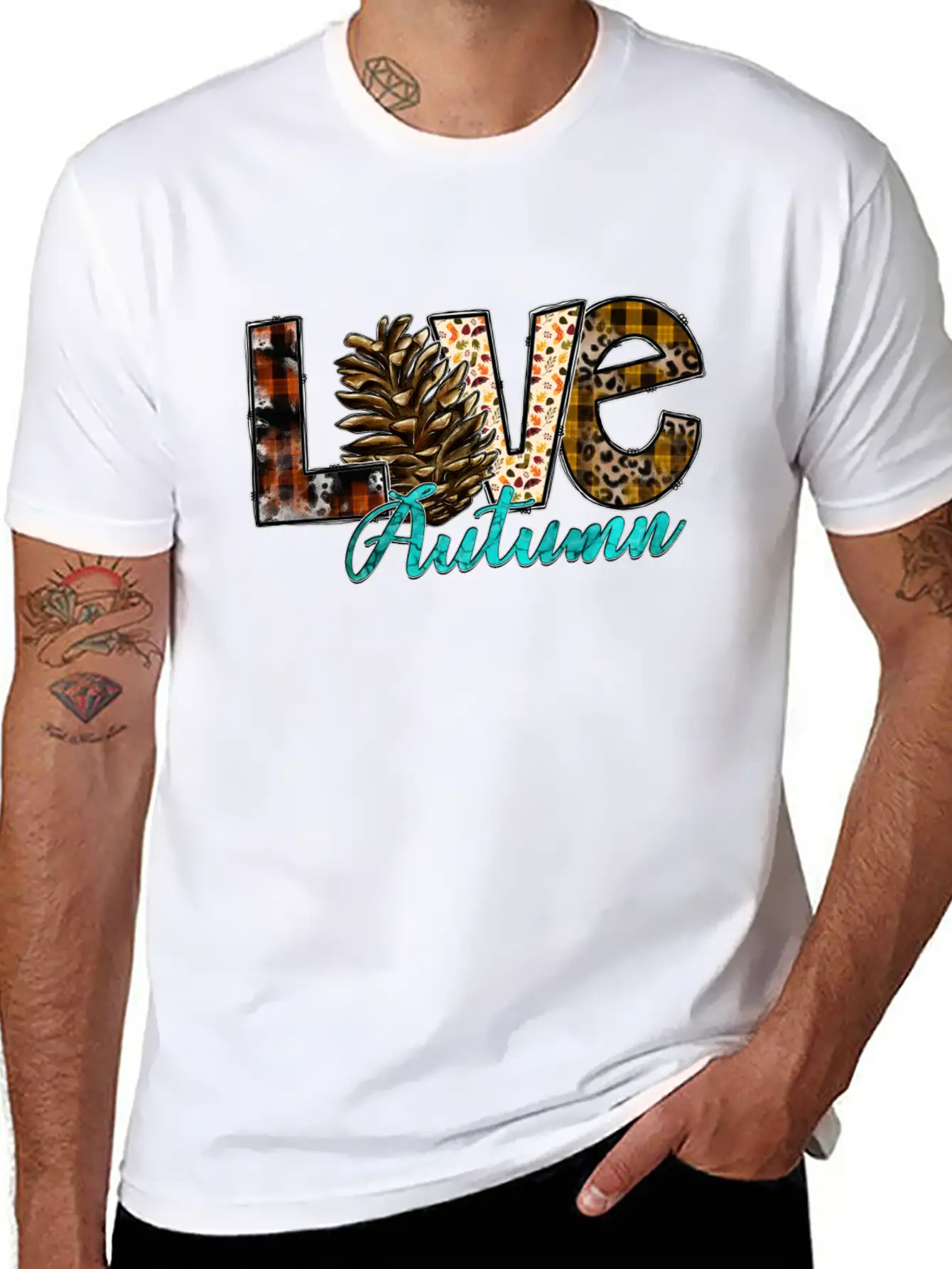 Love Autumn Essential Unisex Summer Tee – Soft Cotton Casual Fit