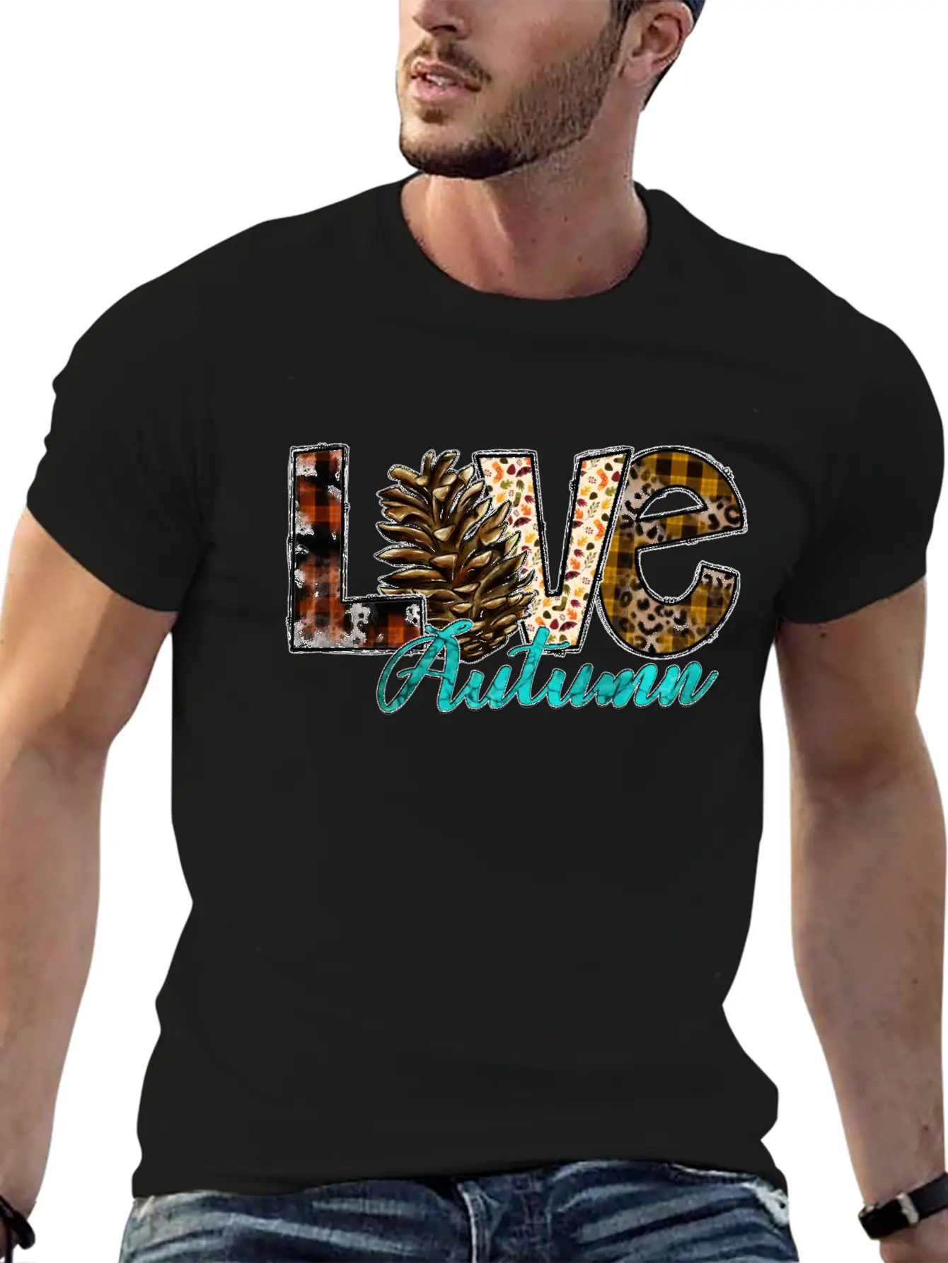 Love Autumn Essential Unisex Summer Tee – Soft Cotton Casual Fit