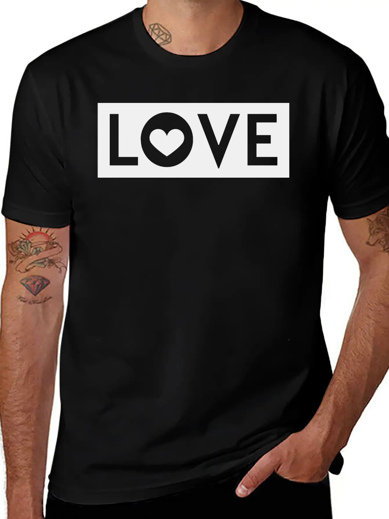 Love Basic Graphic T-Shirt – Daily Comfort In Soft Cotton
