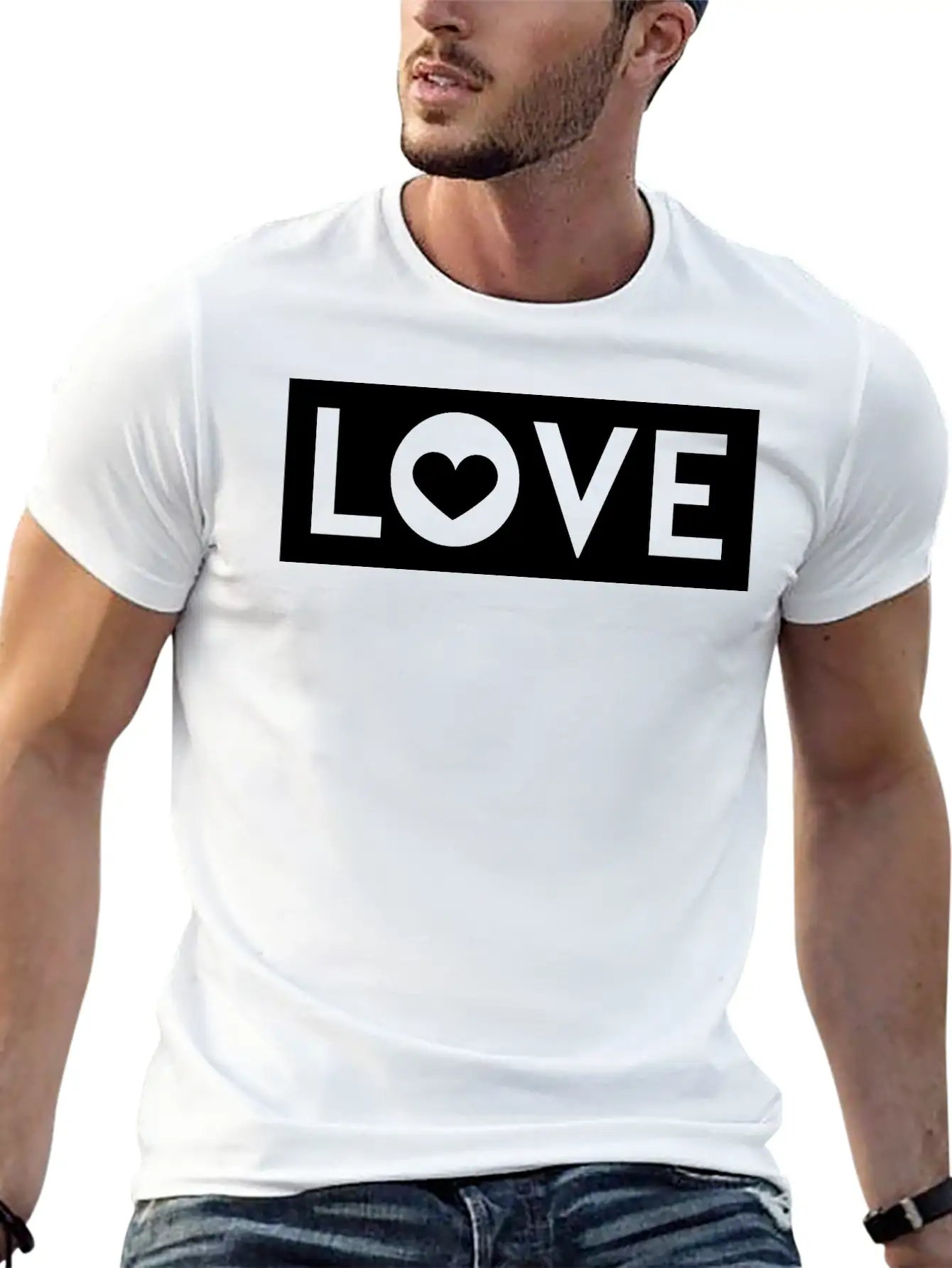Love Basic Graphic T-Shirt – Daily Comfort In Soft Cotton