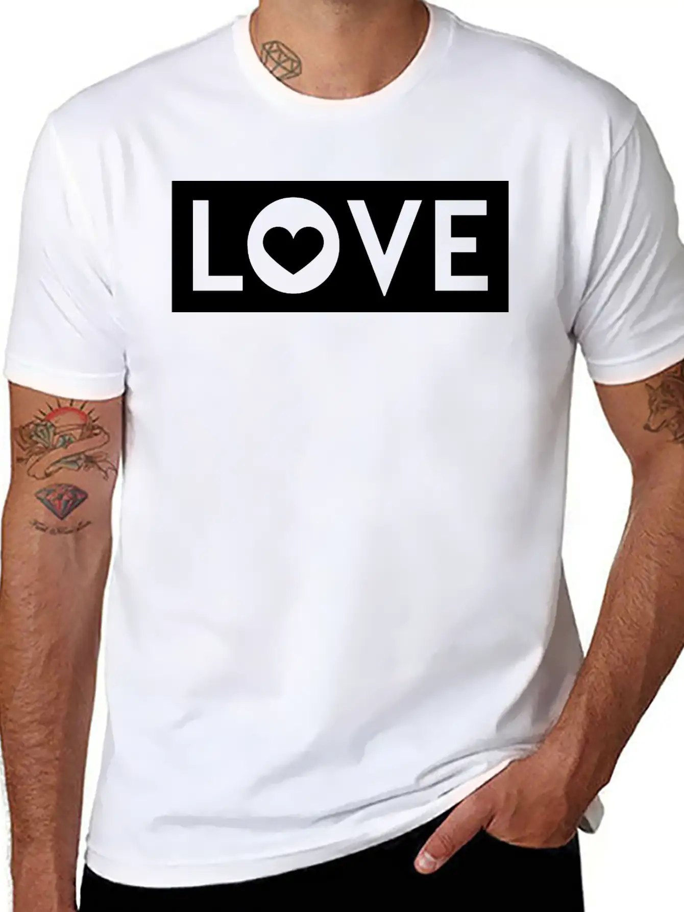 Love Basic Graphic T-Shirt – Daily Comfort In Soft Cotton