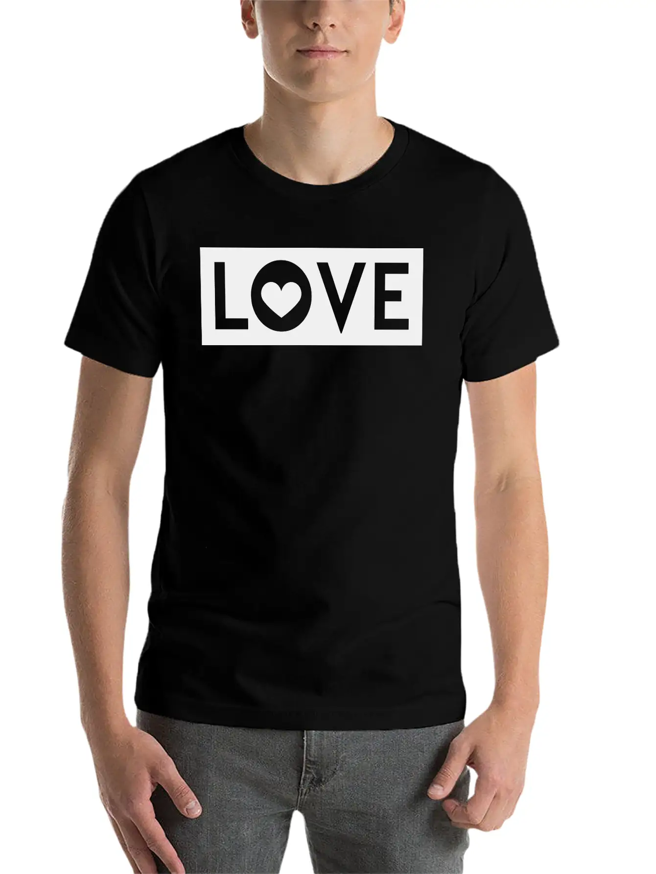 Love Basic Graphic T-Shirt – Daily Comfort In Soft Cotton