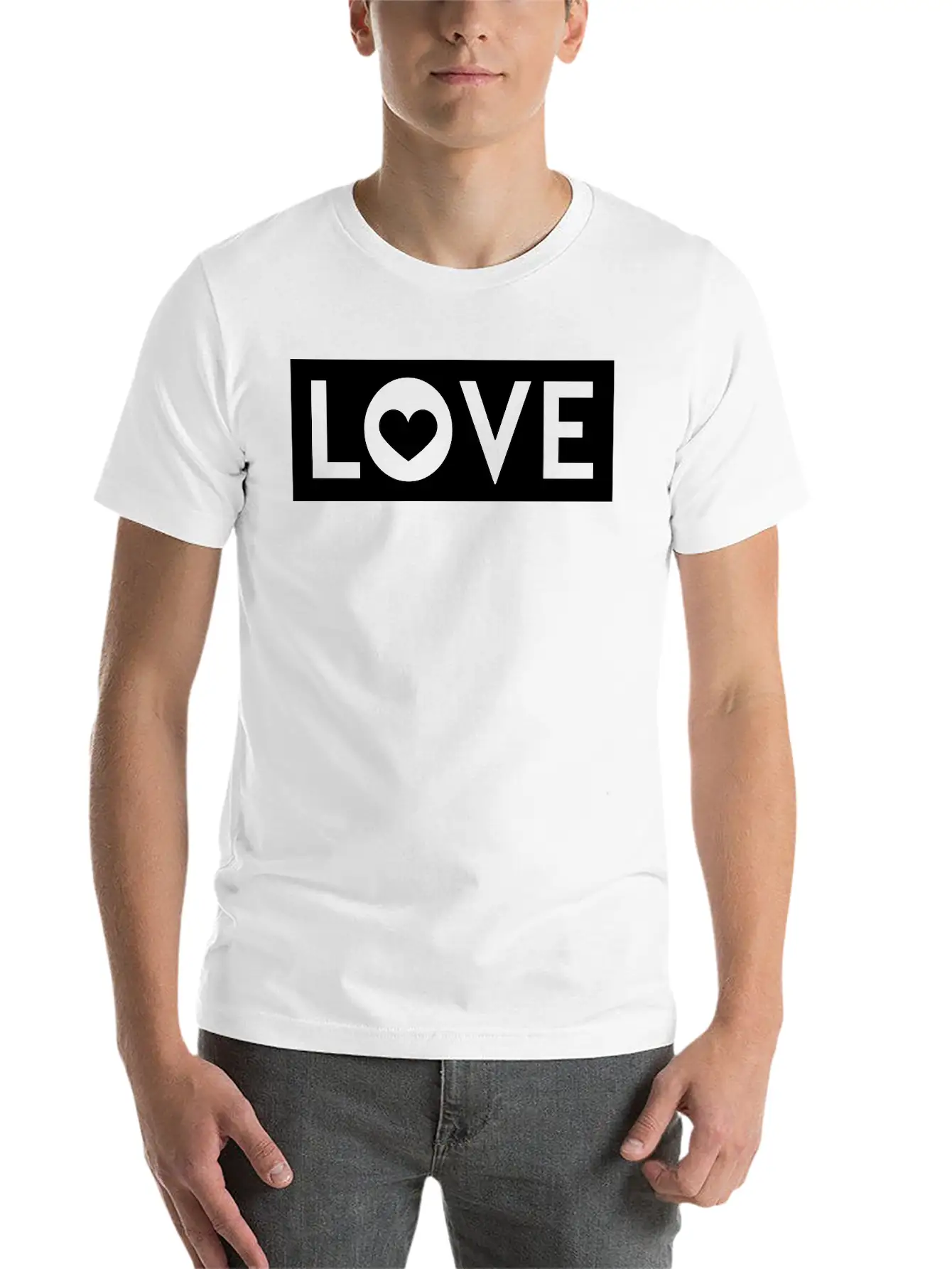 Love Basic Graphic T-Shirt – Daily Comfort In Soft Cotton