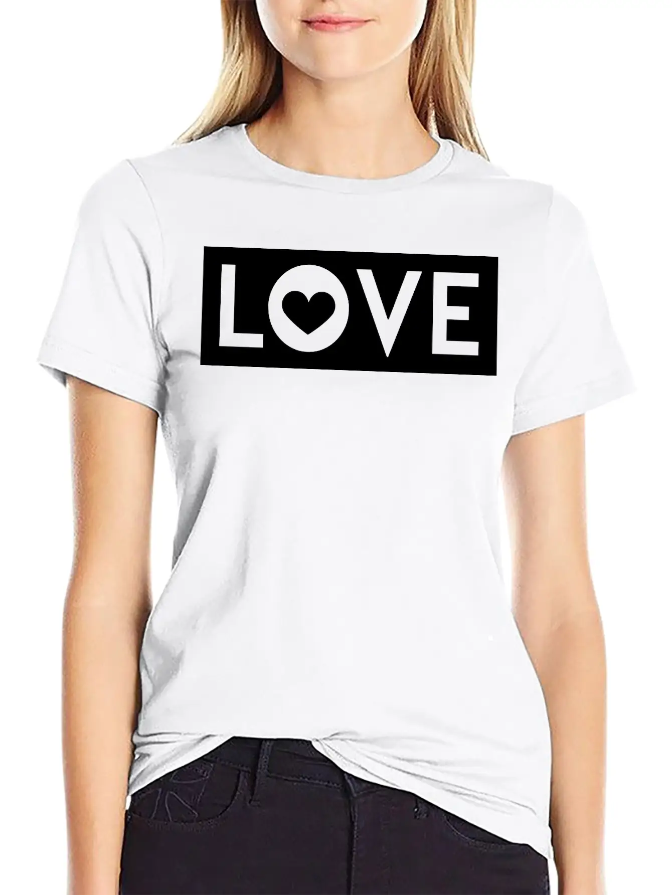 Love Basic Graphic T-Shirt – Daily Comfort In Soft Cotton
