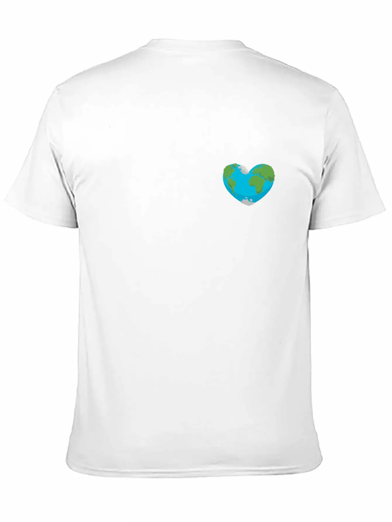 Love Earth Day Heart Stylish Everyday T-Shirt – Unisex Basic Cotton Tee