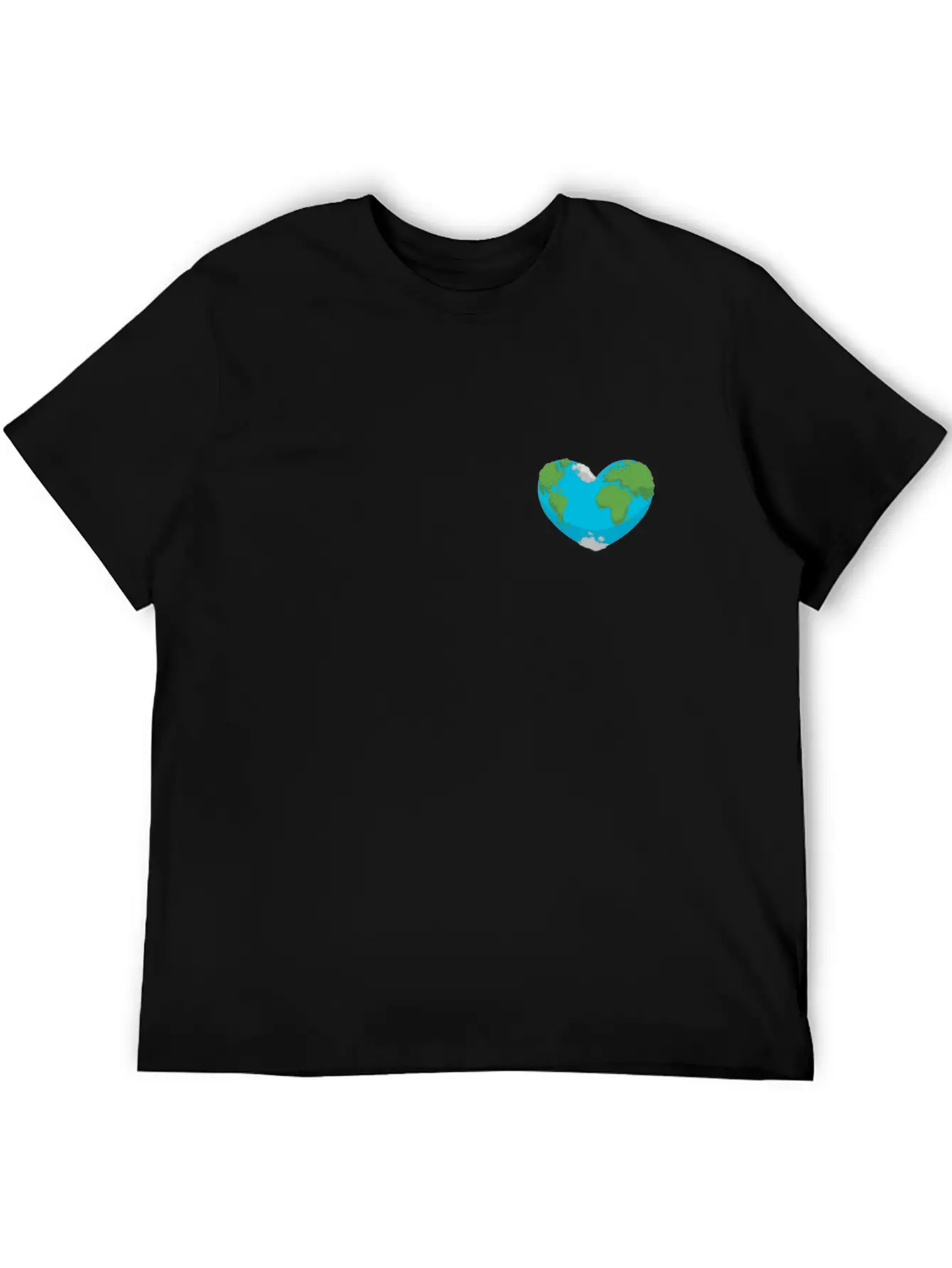 Love Earth Day Heart Stylish Everyday T-Shirt – Unisex Basic Cotton Tee