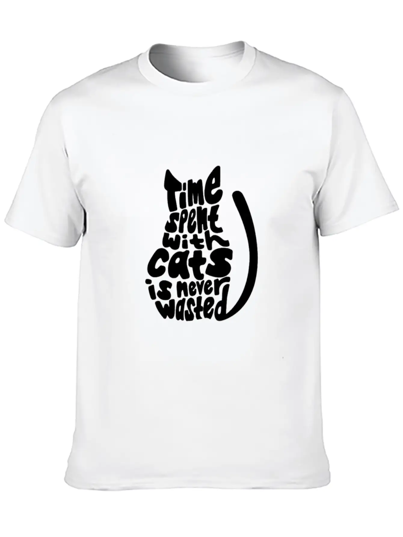 Love For Cat Timeless Short Sleeve Tee – Comfy And Minimalist Design