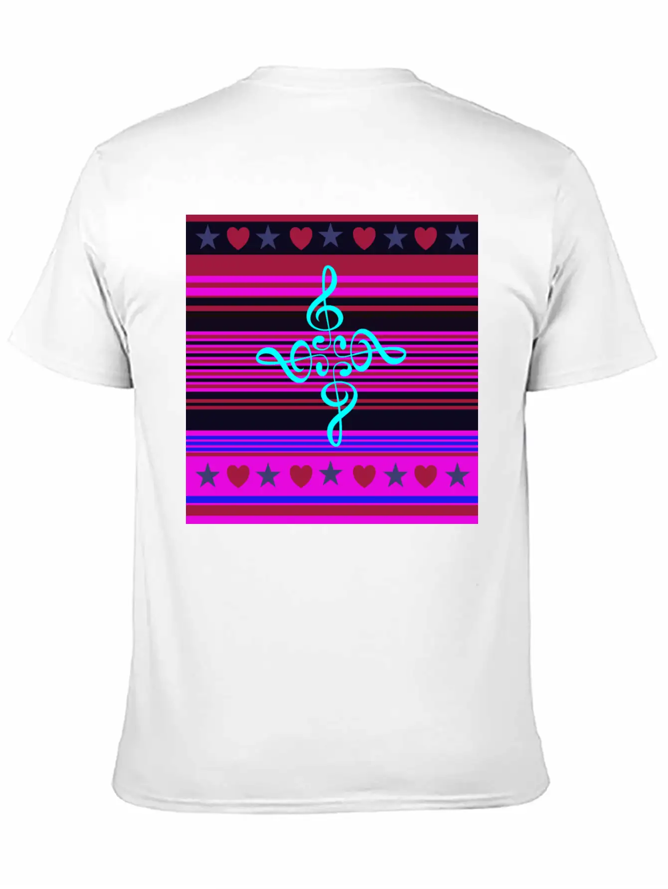 Love For The Music (#2) Basic Graphic T-Shirt – Daily Comfort In Soft Cotton