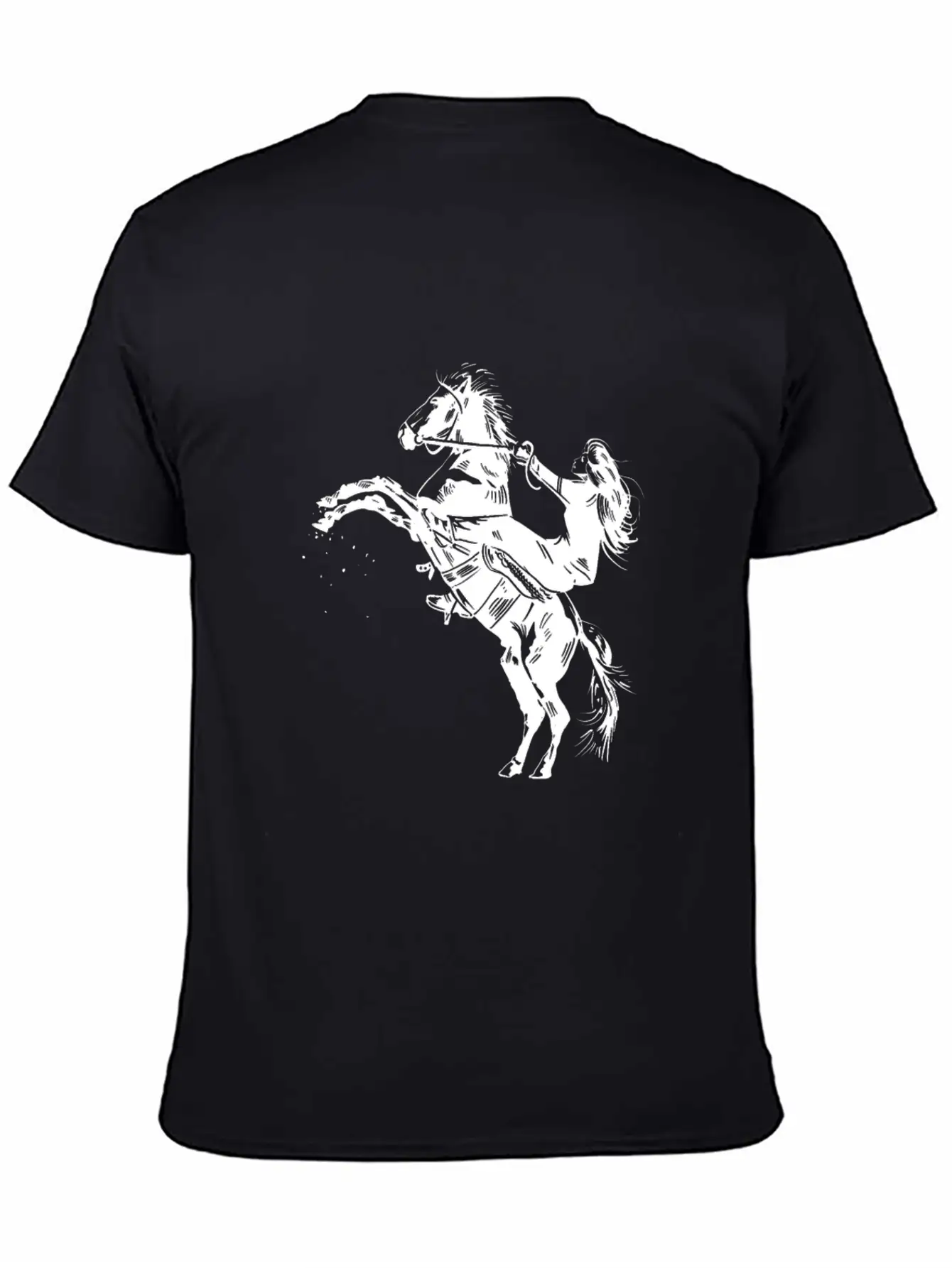 Love Horses Animal Just A Girl Who Love Horses Unisex Short Sleeve Soft Cotton T-Shirt – Casual Everyday Wear